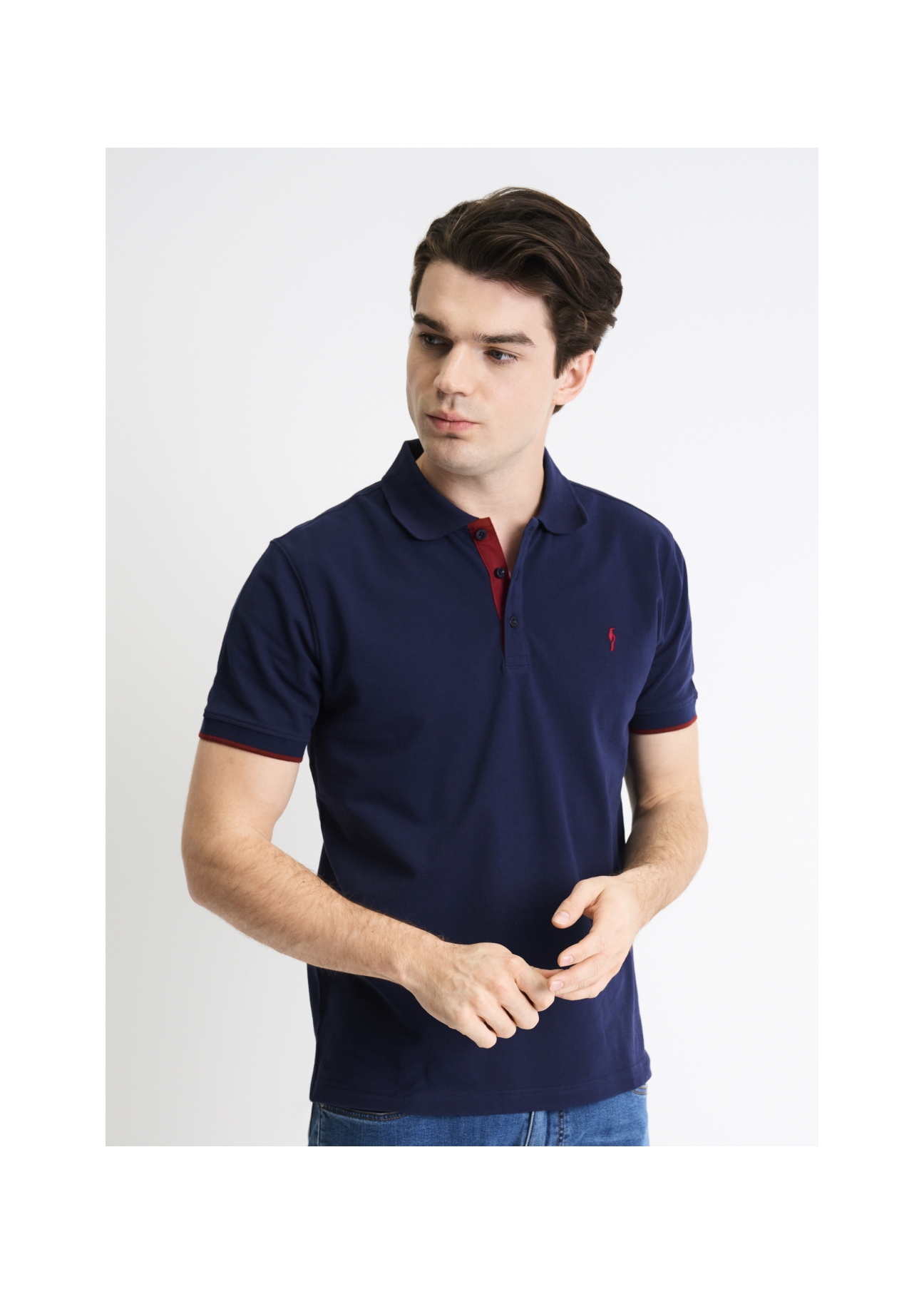 Koszulka polo POLMT-0045-69(W22)-01