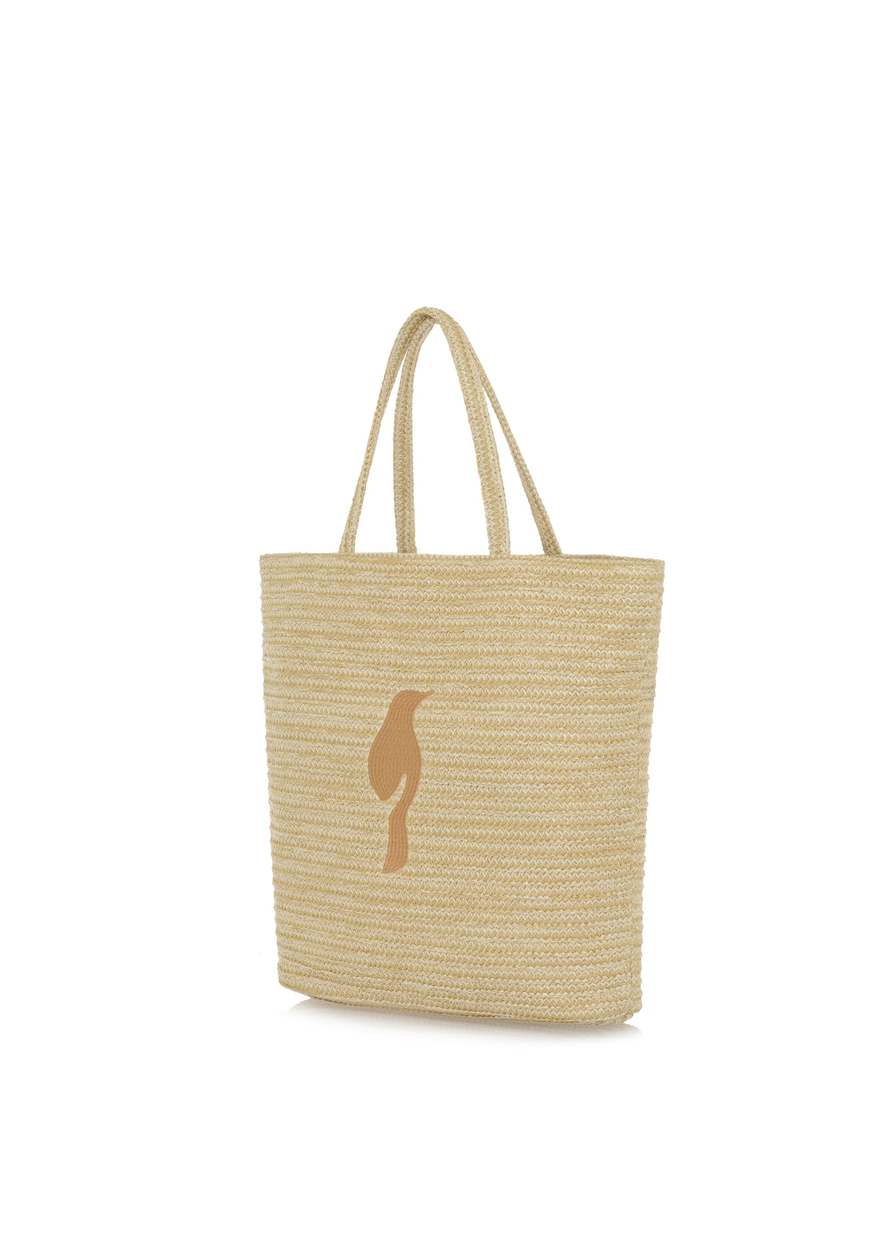 Torebka shopper damska ze słomki TOREC-0636-23(W22)-02