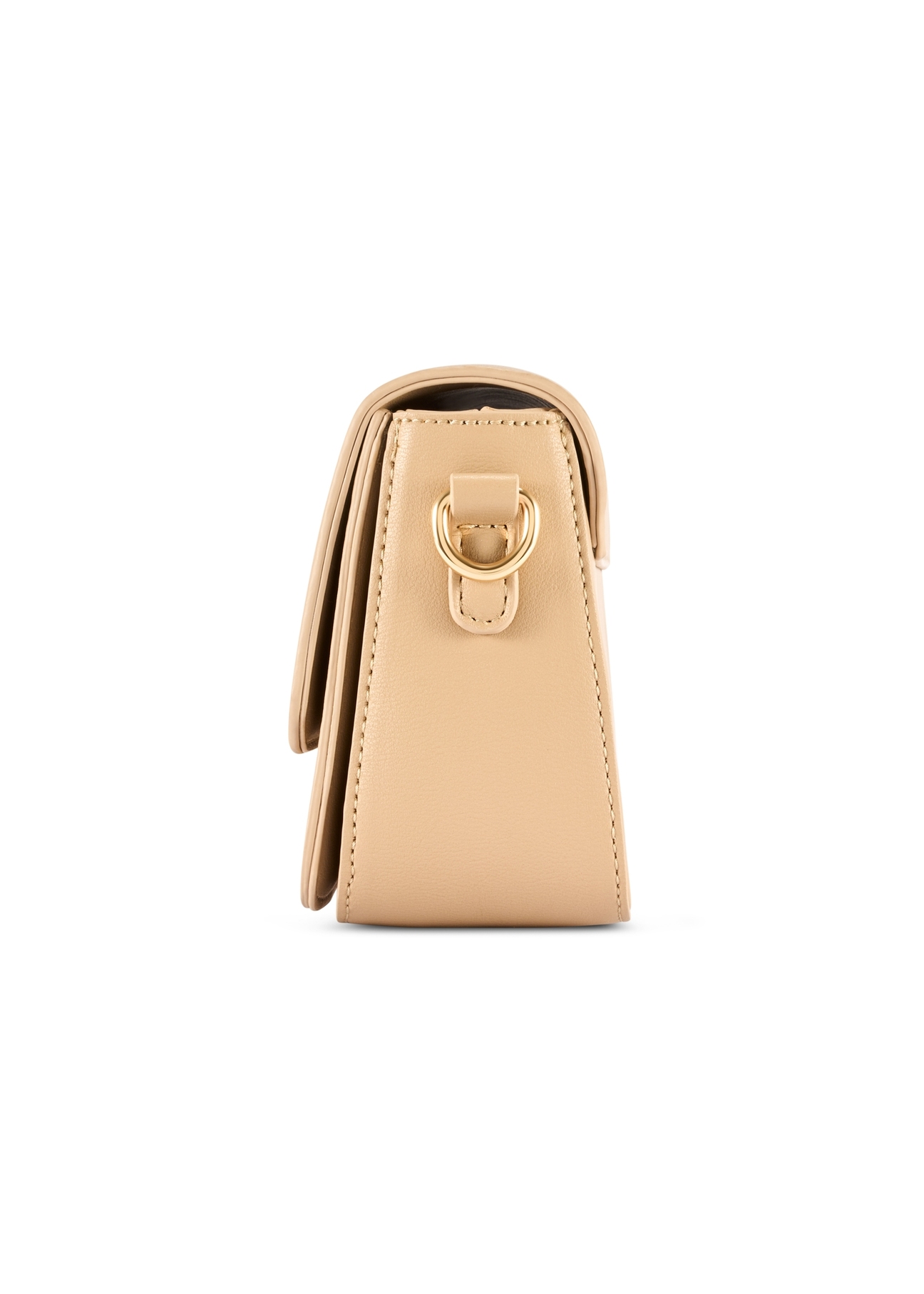 Mała beżowa torebka damska TOREC-1171-1B(W26)