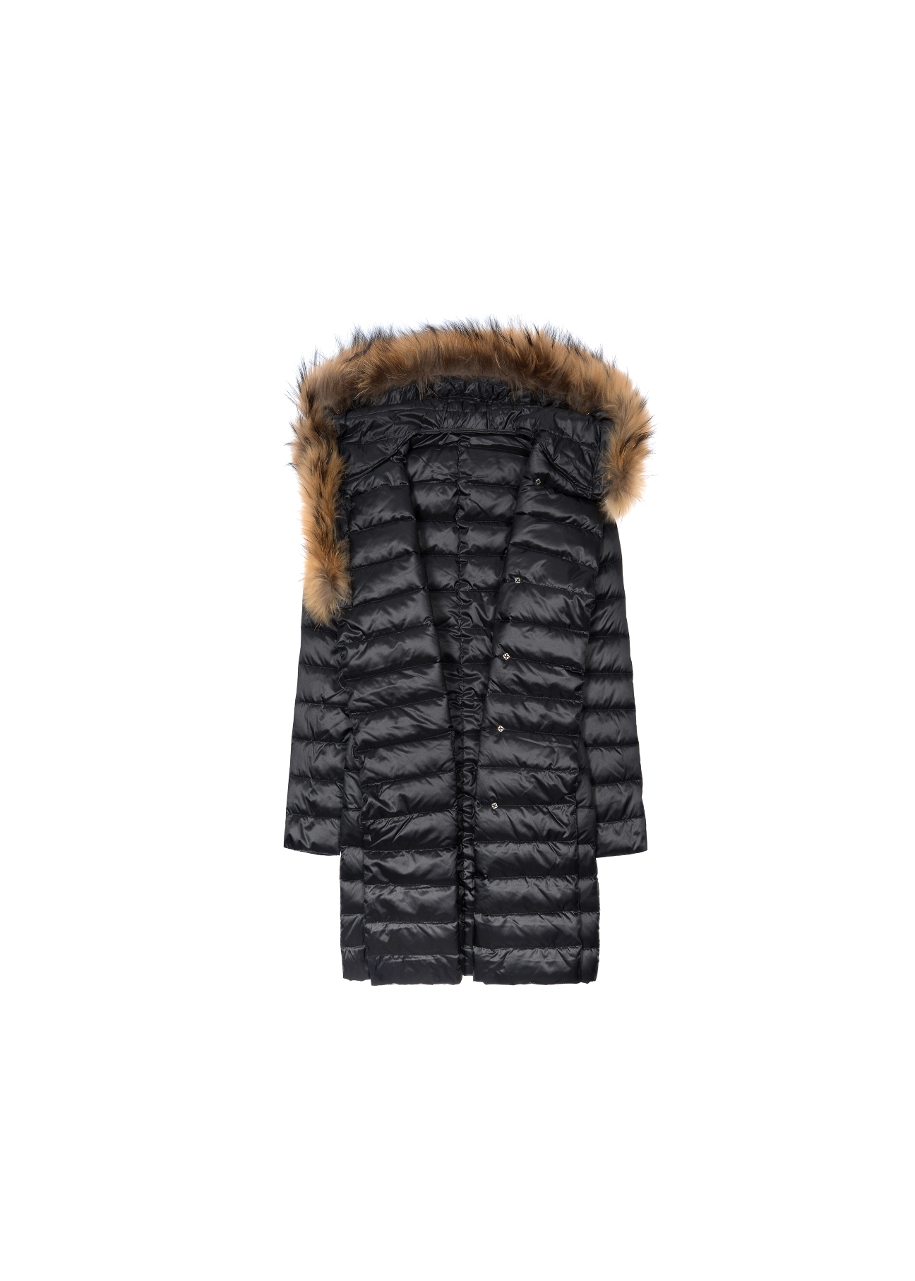 Długa kurtka puchowa damska KURDT-0131-98(Z22)-07