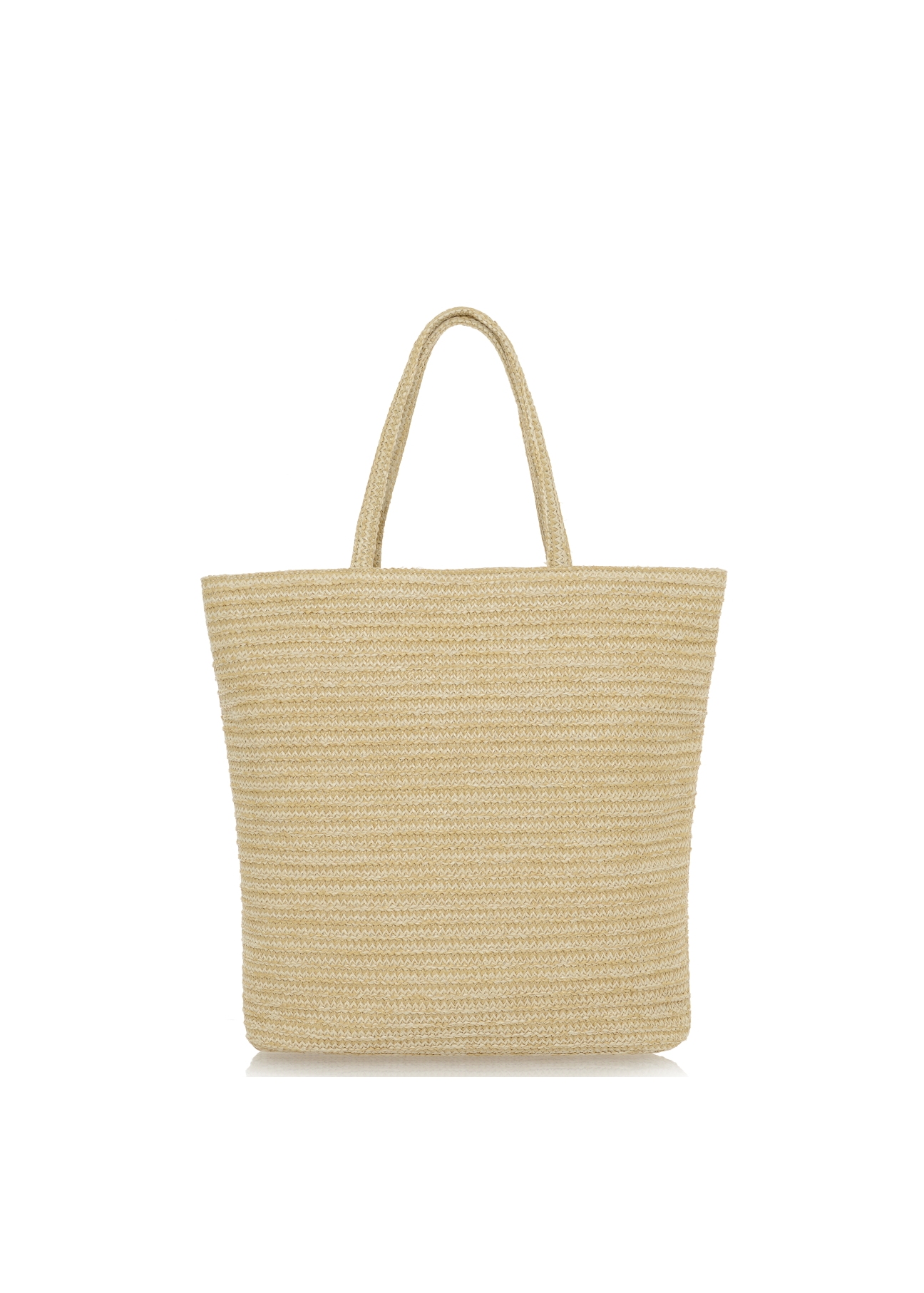 Torebka shopper damska ze słomki TOREC-0636-23(W22)-03