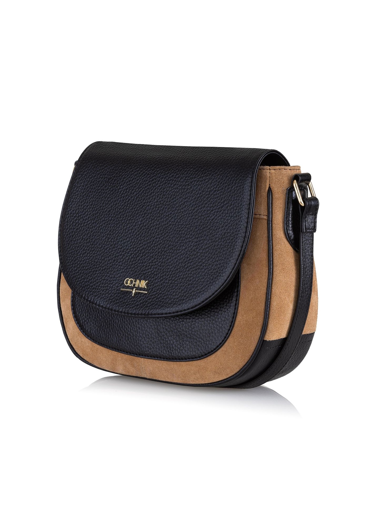Skórzana torebka damska saddle bag TORES-0932-98(Z23)-02