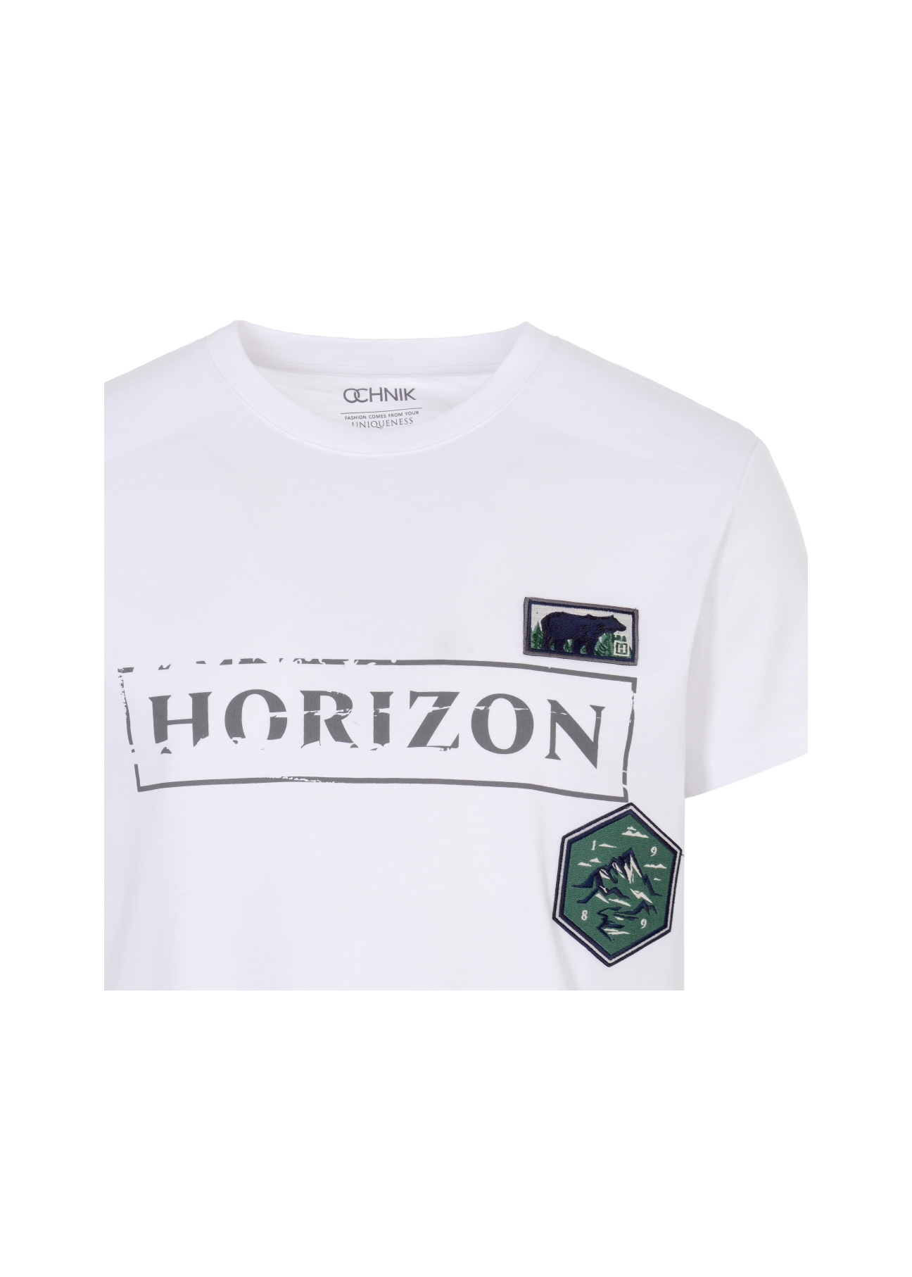 T-shirt męski TSHMT-0056-11(W21)-05