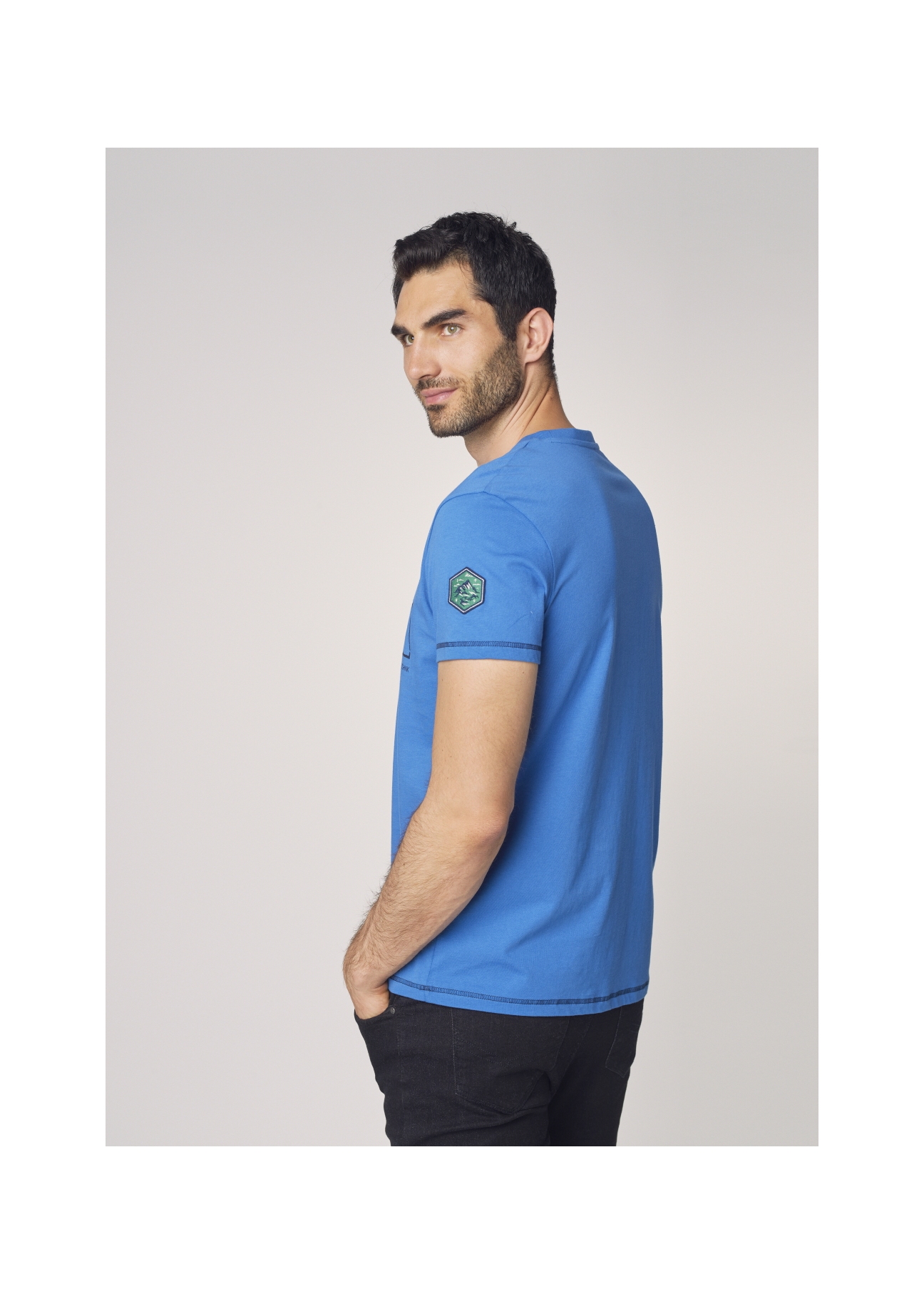 T-shirt męski TSHMT-0061-61(Z21)-05