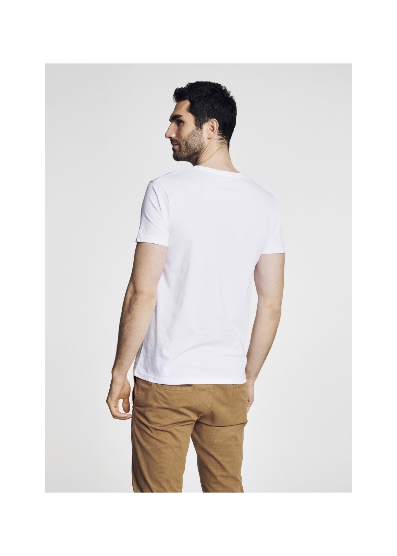 T-shirt męski TSHMT-0052-11(W21)-04