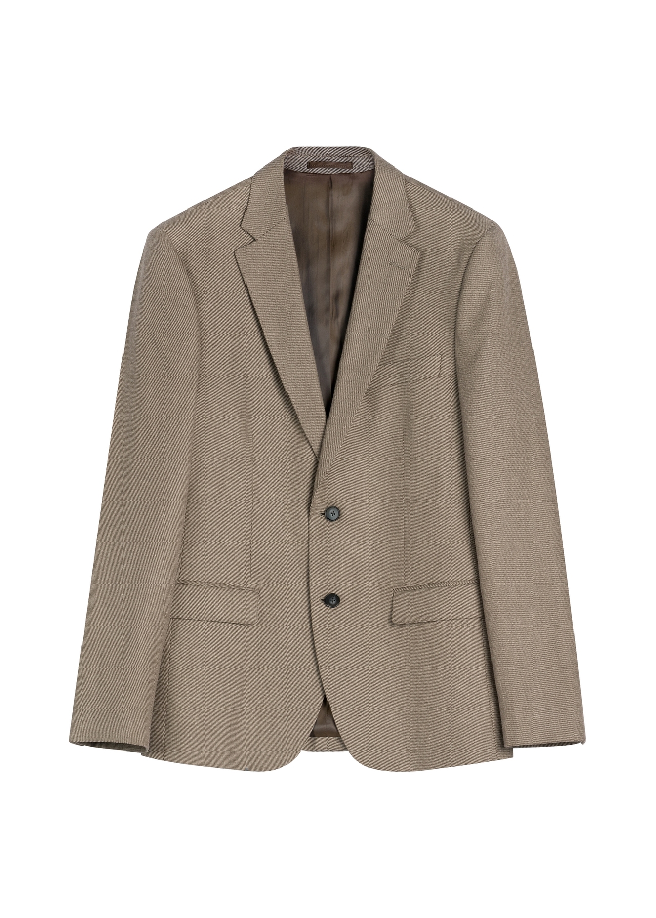 Ciemnobrązowa garniturowa marynarka męska MARMT-0013-1I(W26)