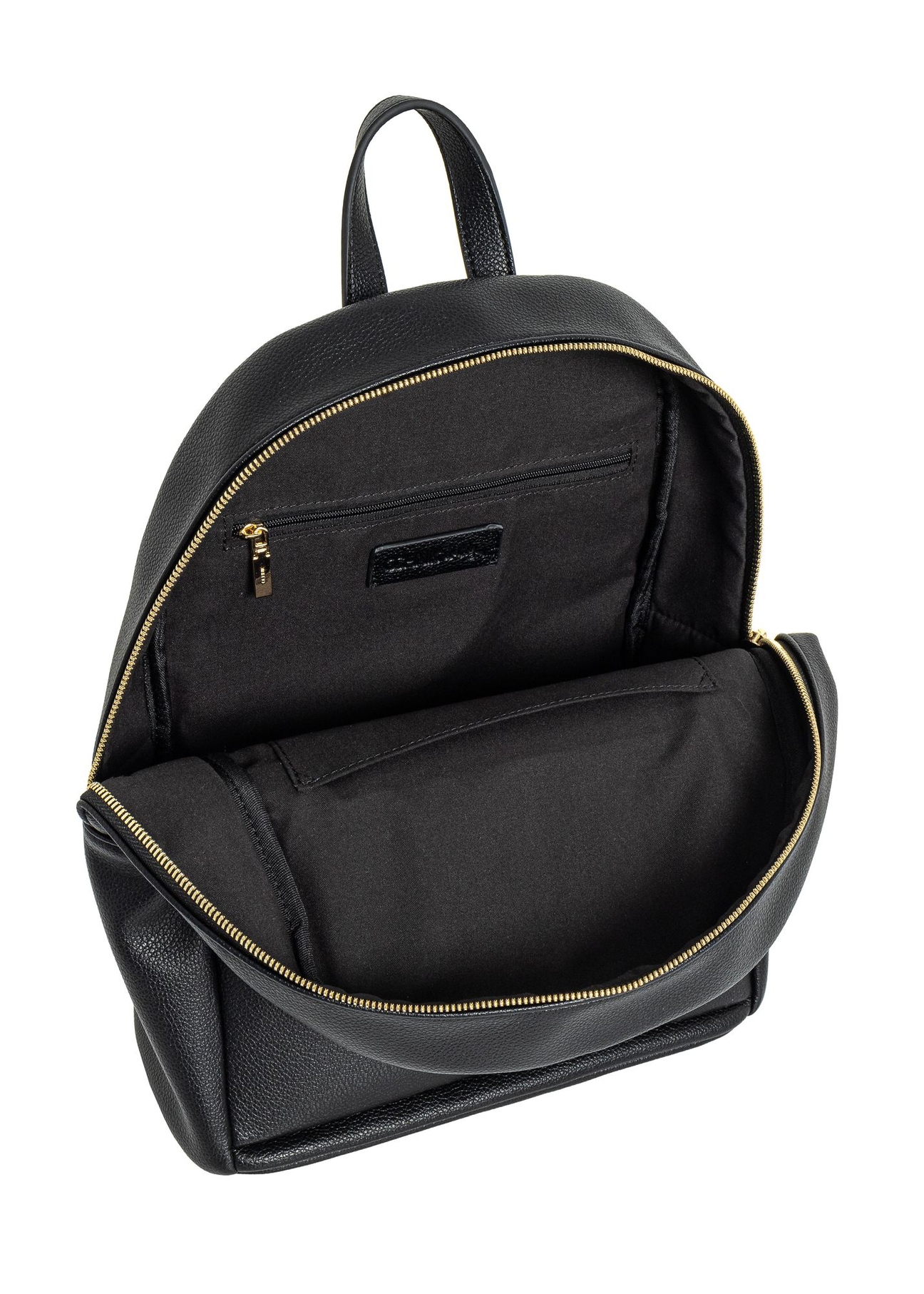 Czarny średni plecak damski TOREC-0894A-99(W25)-05