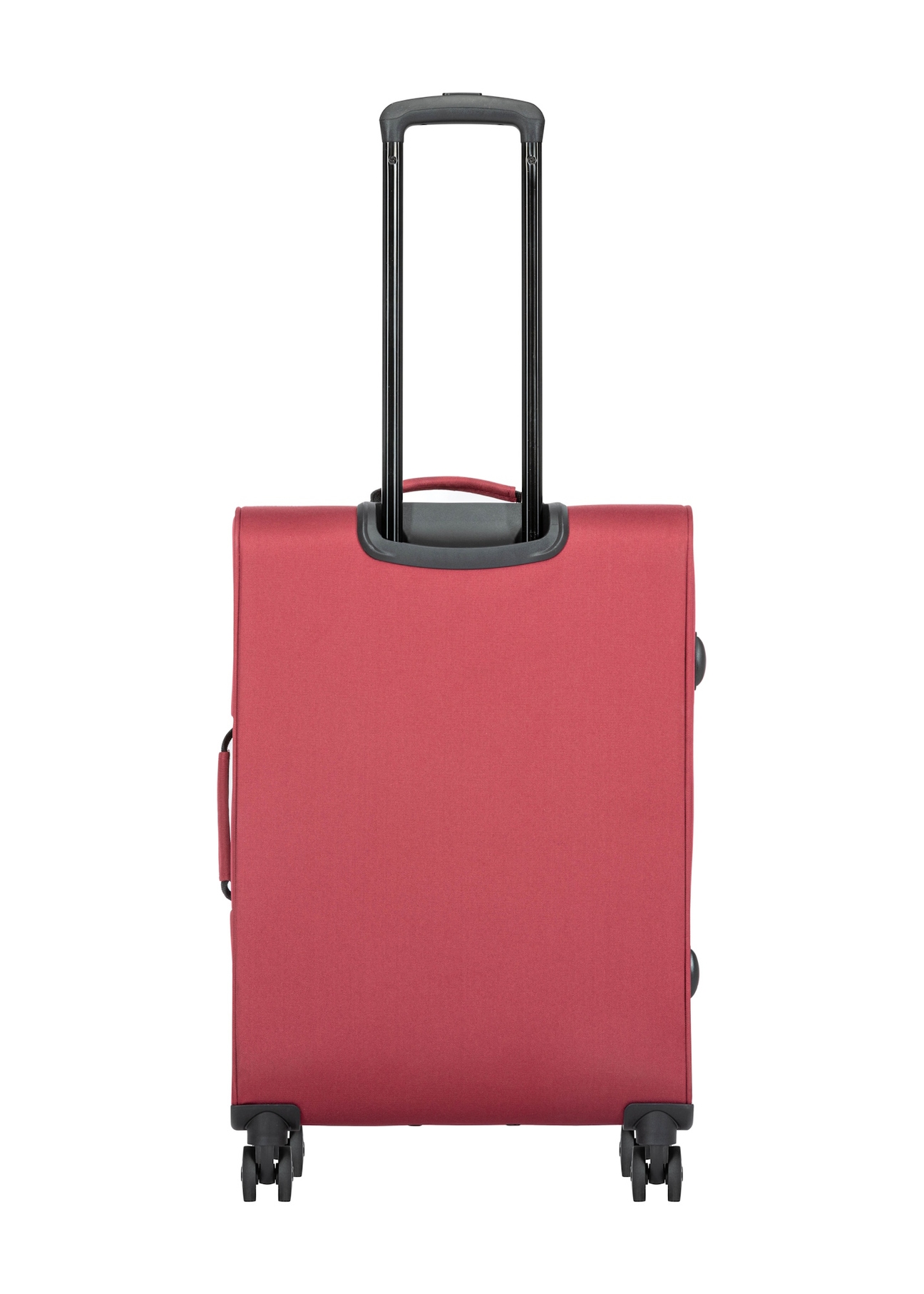 Komplet walizek na kółkach 19"/24"/28" WALNY-0045-4B(W26), widok produktu z tyłu na białym tle.