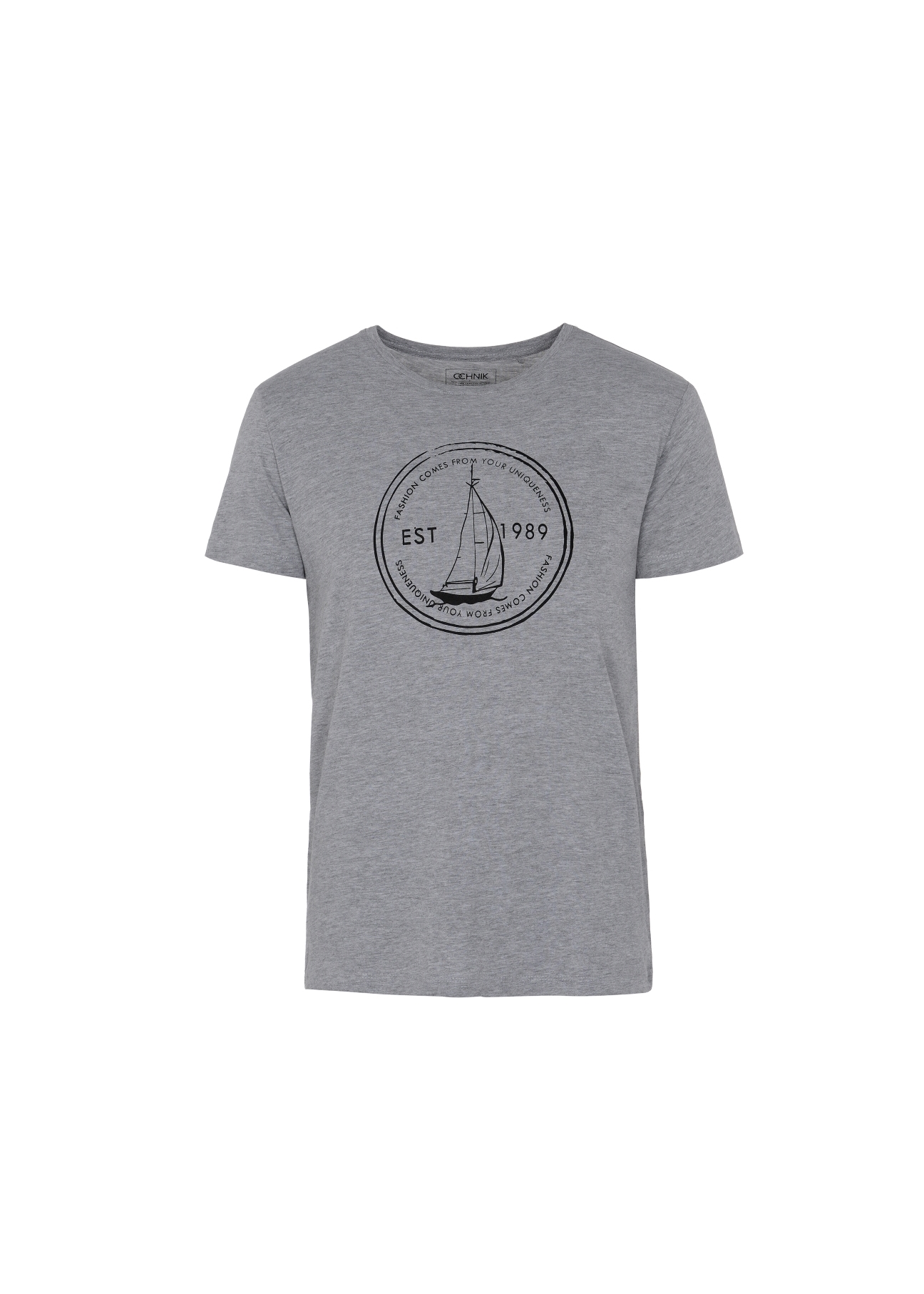 T-shirt męski TSHMT-0014-91(W19)-01