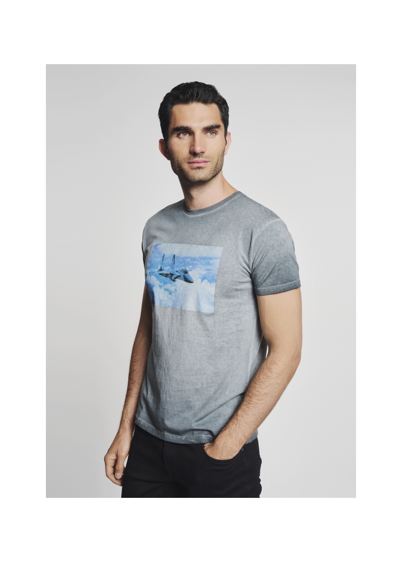 T-shirt męski TSHMT-0054-51(Z21)-01
