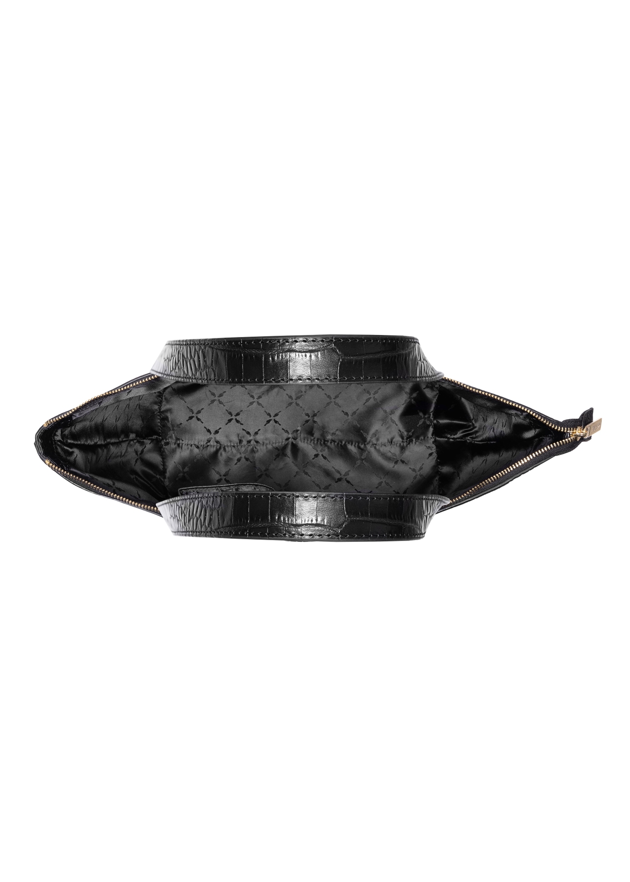 Skórzana torebka damska w stylu croco  TORES-0880-99(Z23)-05