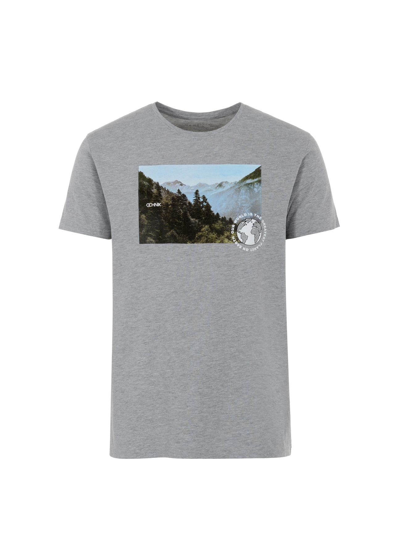 T-shirt męski TSHMT-0059-91(W21)-02