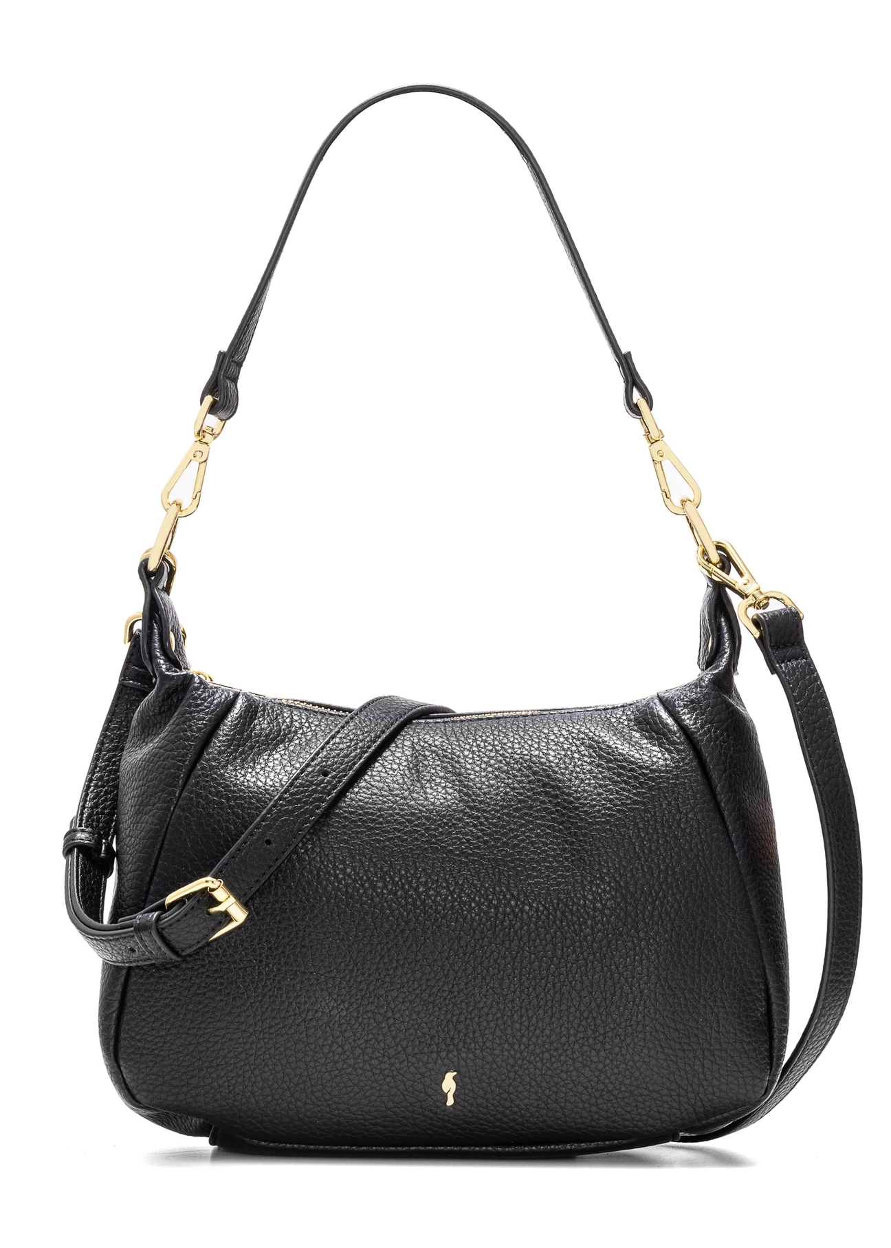Czarna torebka shopper na ramię TOREC-0885B-99(Z25)