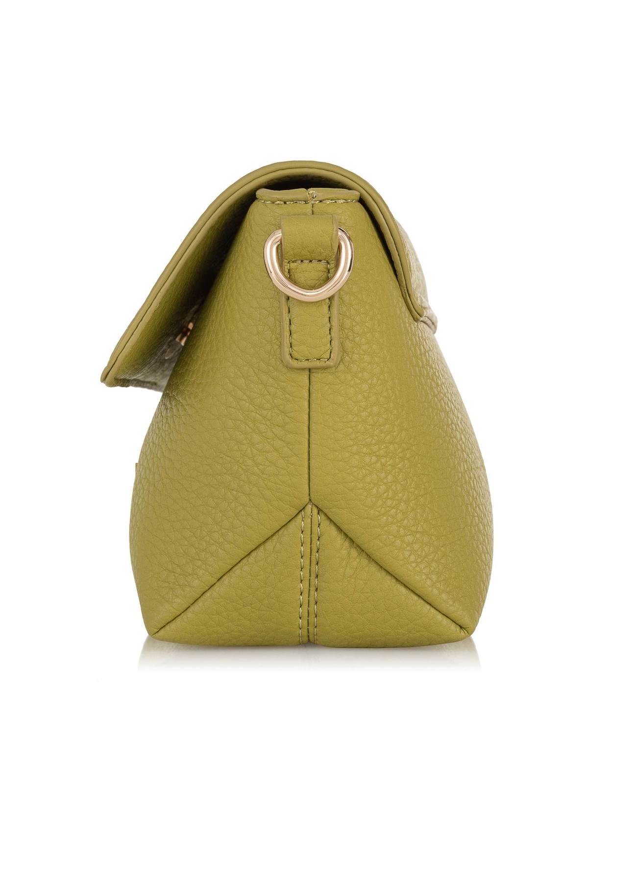 Mała limonkowa listonoszka damska TOREC-0916-52(W24)-03