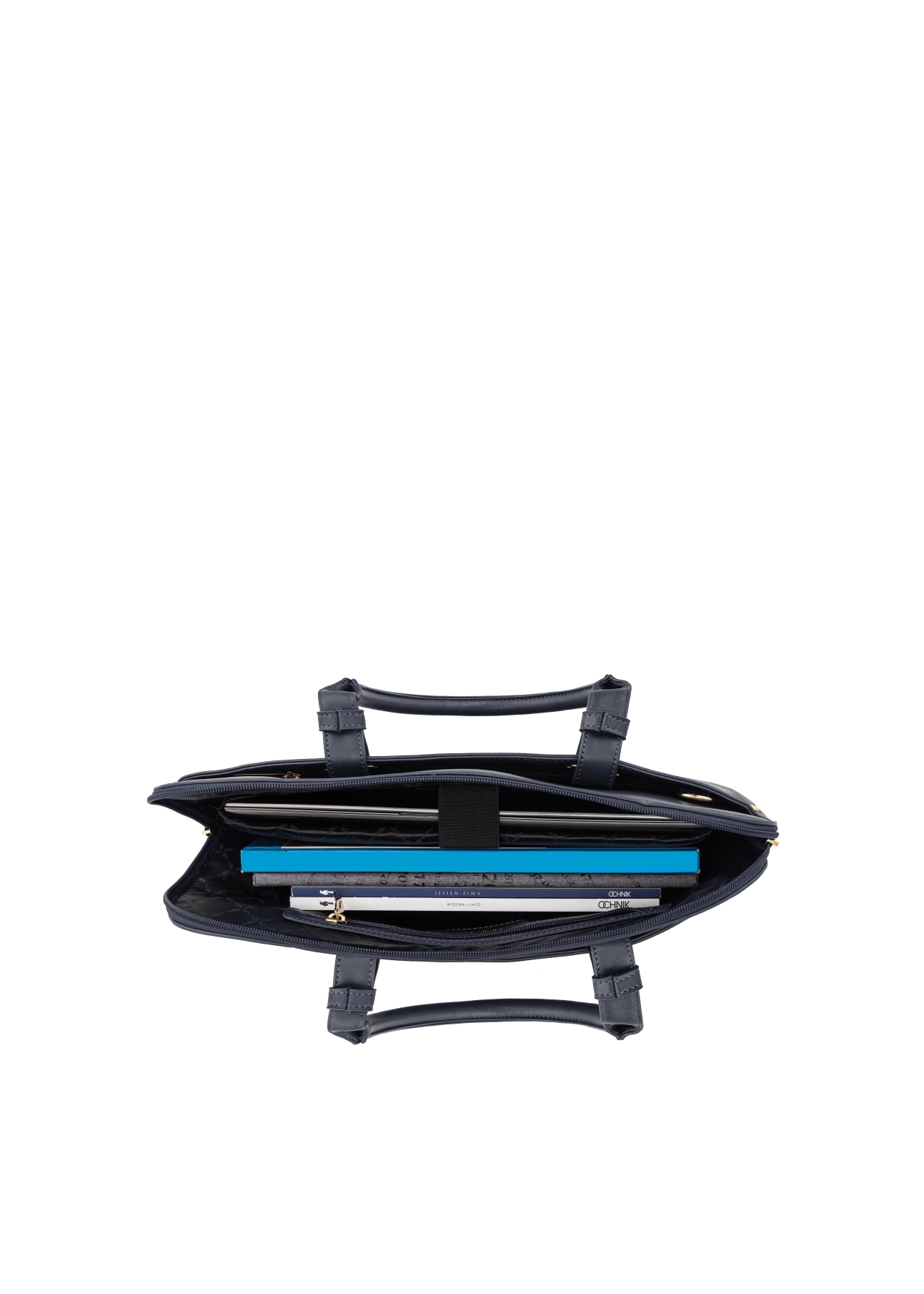 Granatowa teczka damska TOREC-0553-69(Z21)-05