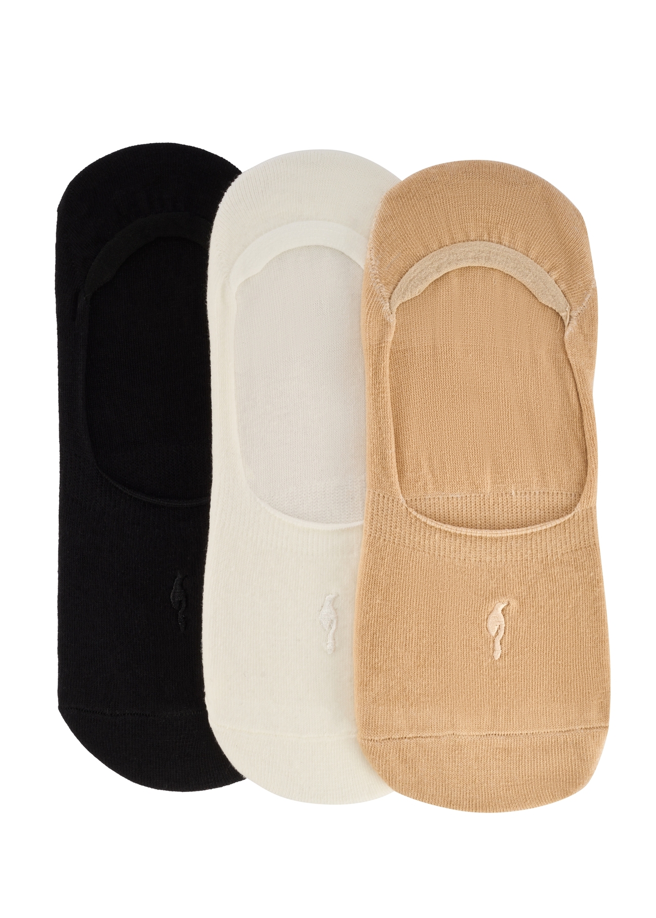 Zestaw stopek damskich ZESDT-0029-00(W26) - widok produktu od góry, na białym tle. 