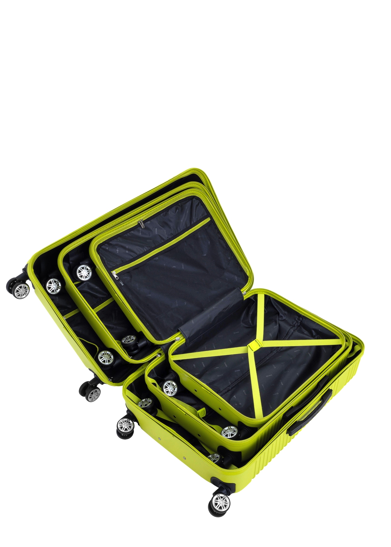 Komplet walizek na kółkach 19''/24''/28'' WALAB-0040-84(W24)-11