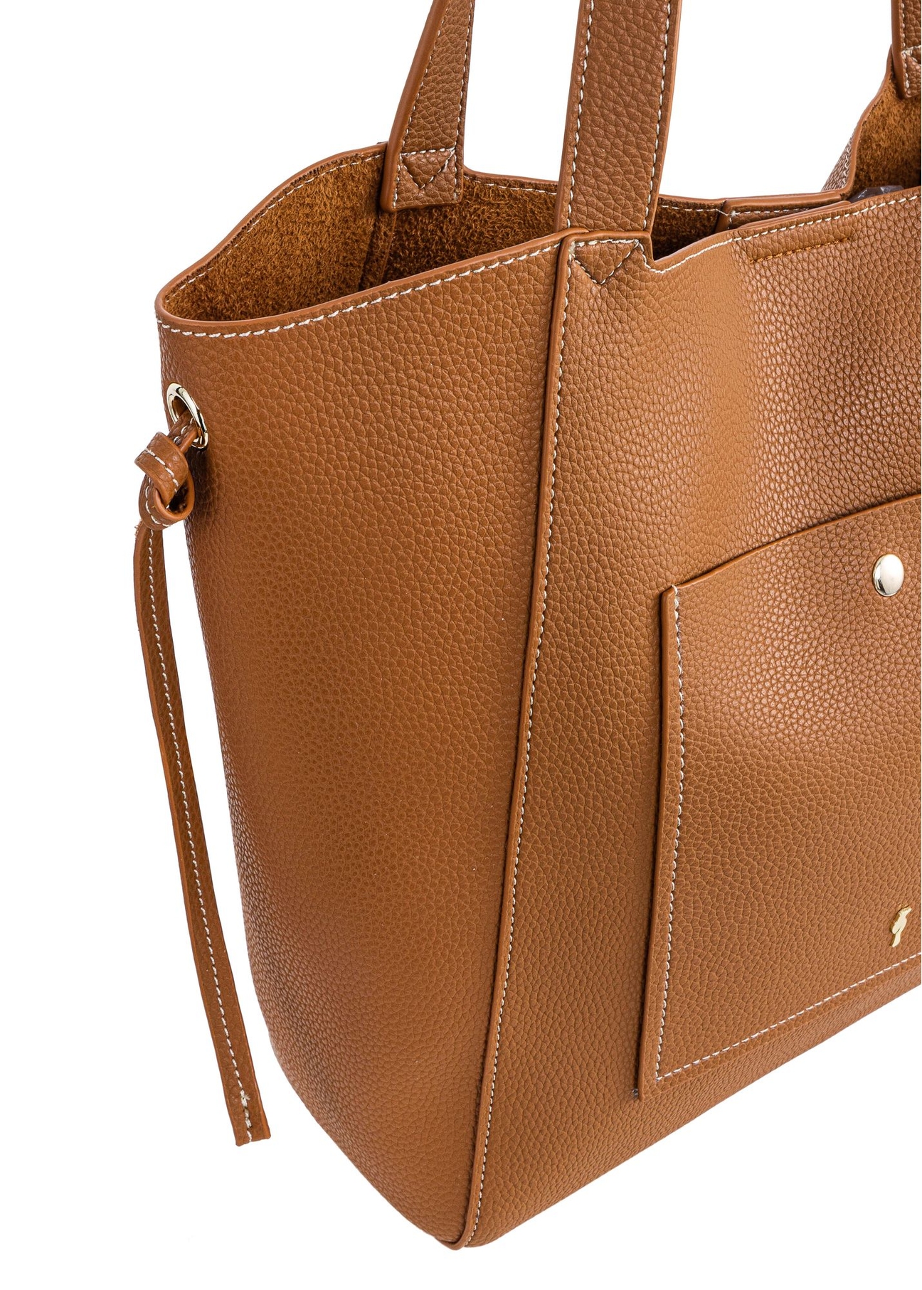 Torebka damska shopper z kosmetyczką TOREC-0751-87(W23)-07
