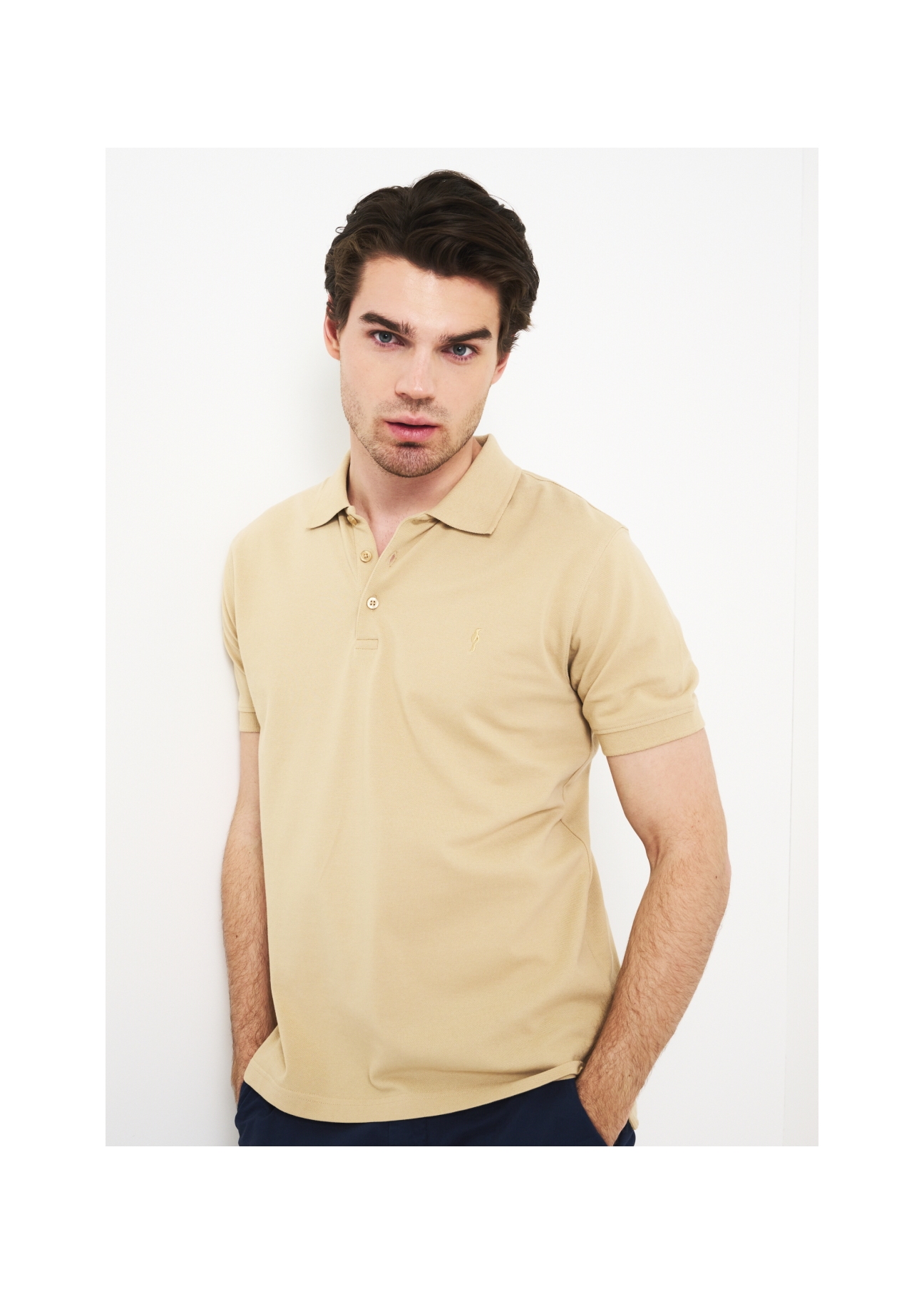 Koszulka polo POLMT-0046-81(W22)-02