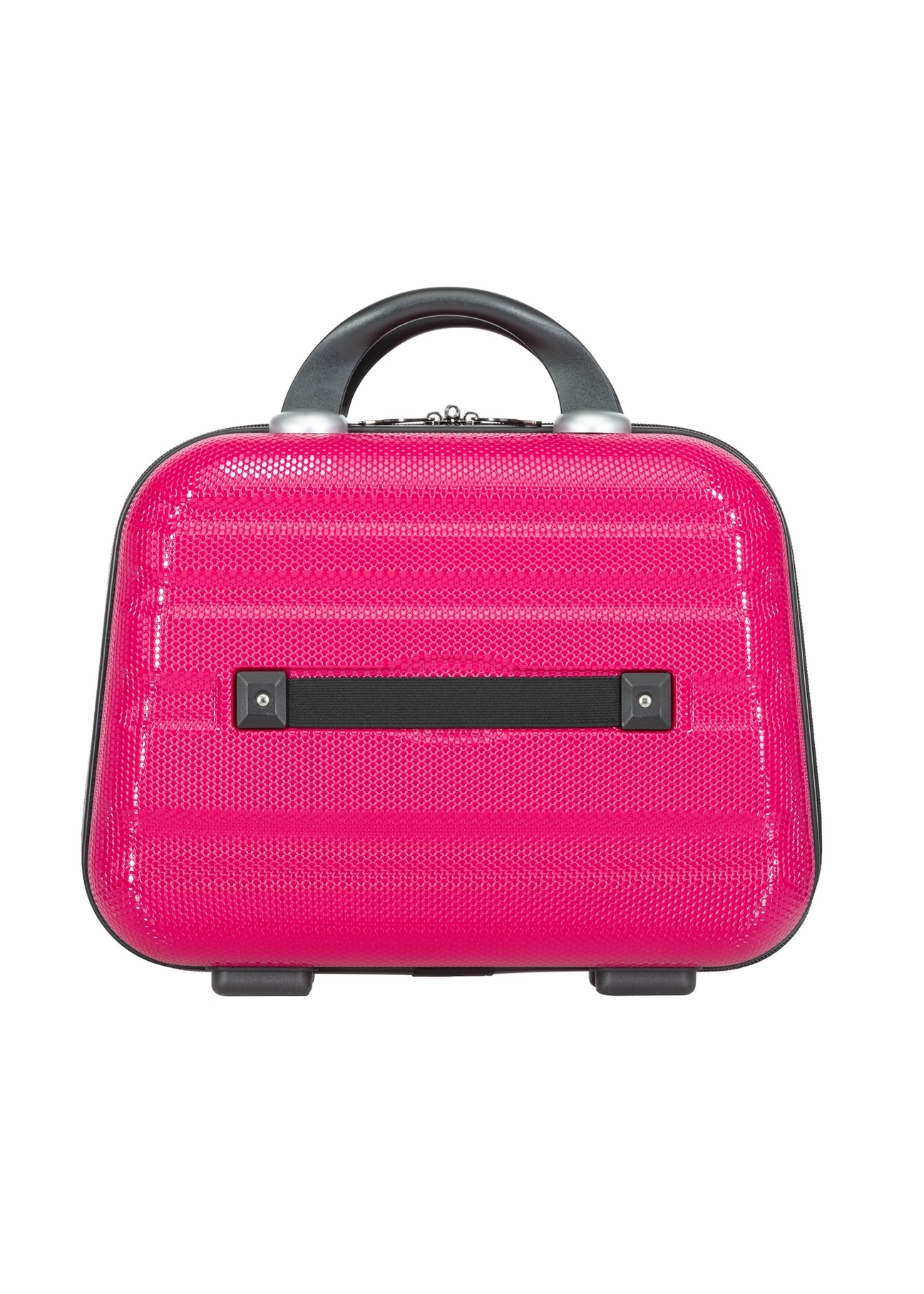 Kosmetyczka WALPC-0012-5E-14(W26), widok produktu z tyłu na białym tle.