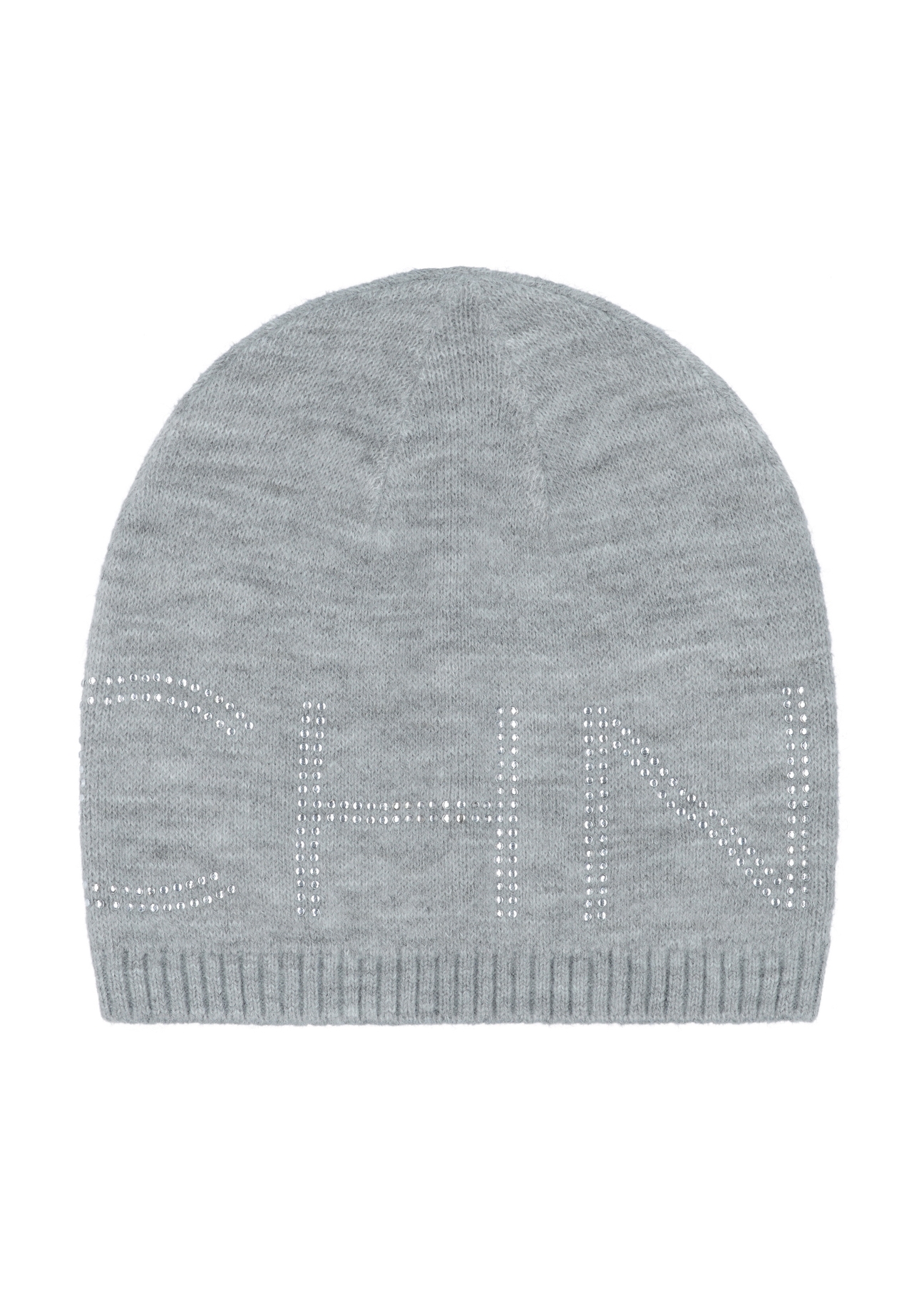 Szara czapka damska z logo OCHNIK CZADT-0160-91(Z23)-03