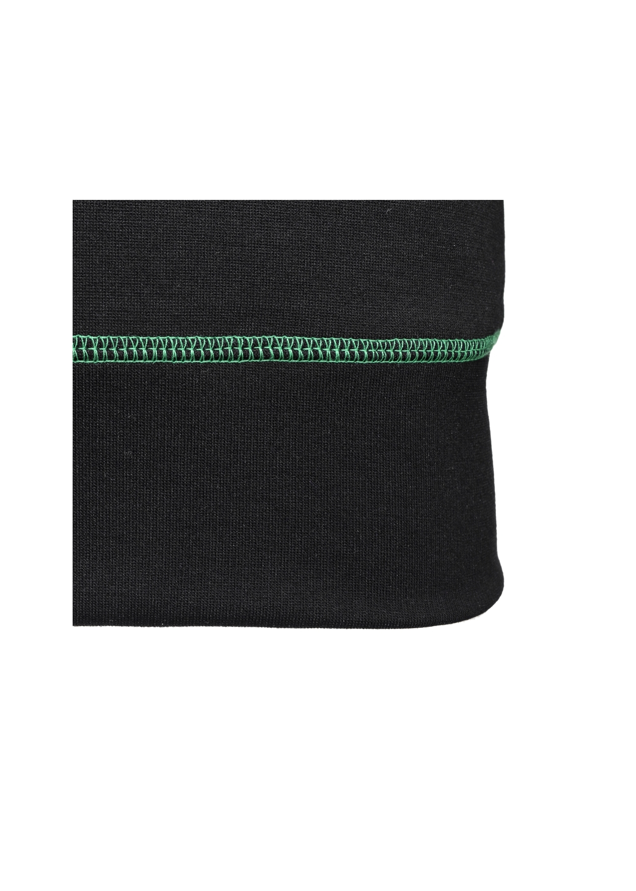 Bluza damska z zielonymi elementami BLZDT-0010-99(Z19)-03