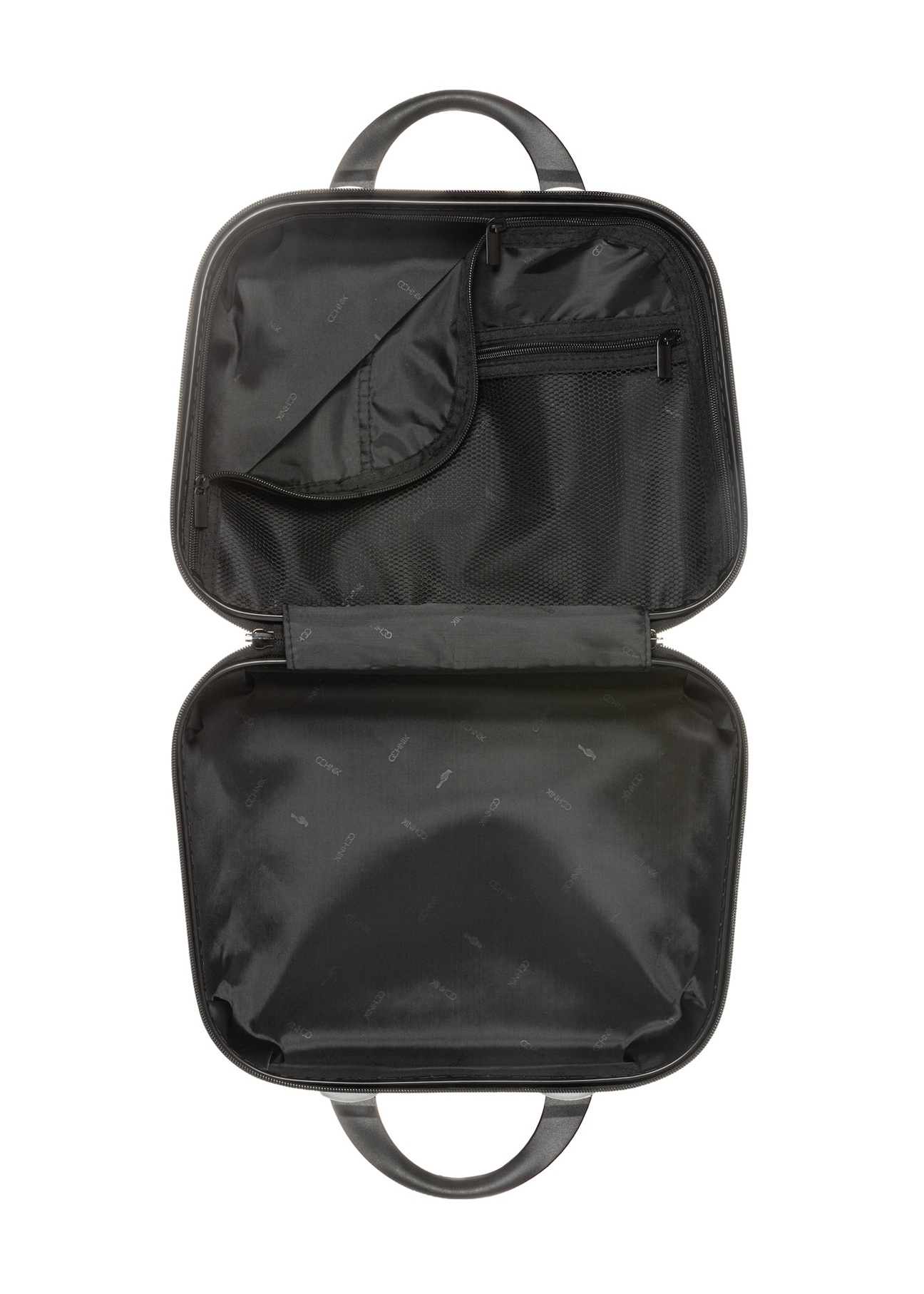 Kosmetyczka podróżna WALPC-0012-2X-14(W26), widok produktu w środku na białym tle.