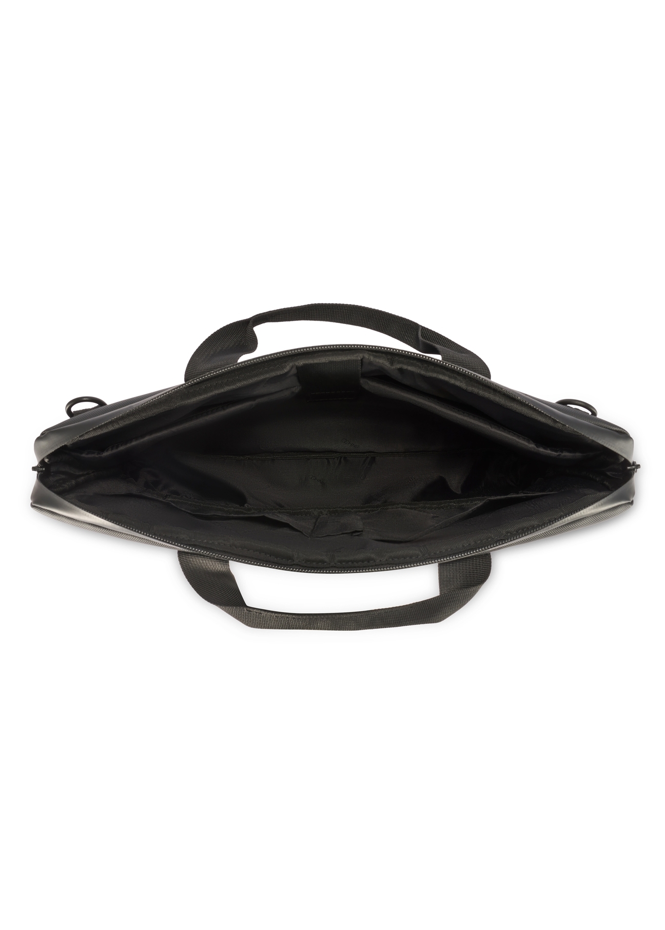 Czarna torba na laptopa TORMN-0398-9J(W26), widok produktu w środku na białym tle.