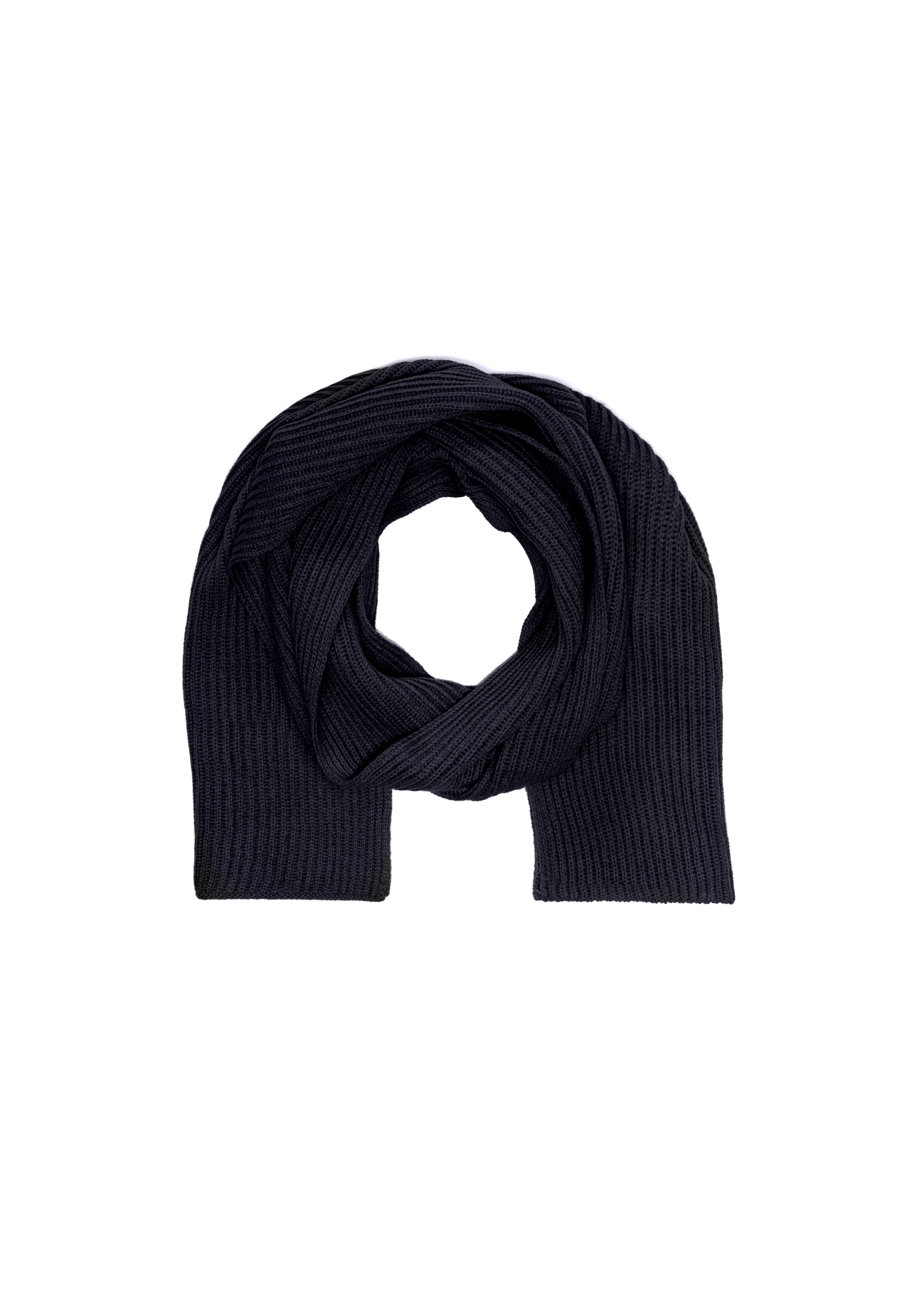 Czarny szalik damski SZADT-0096-99(Z23)-03