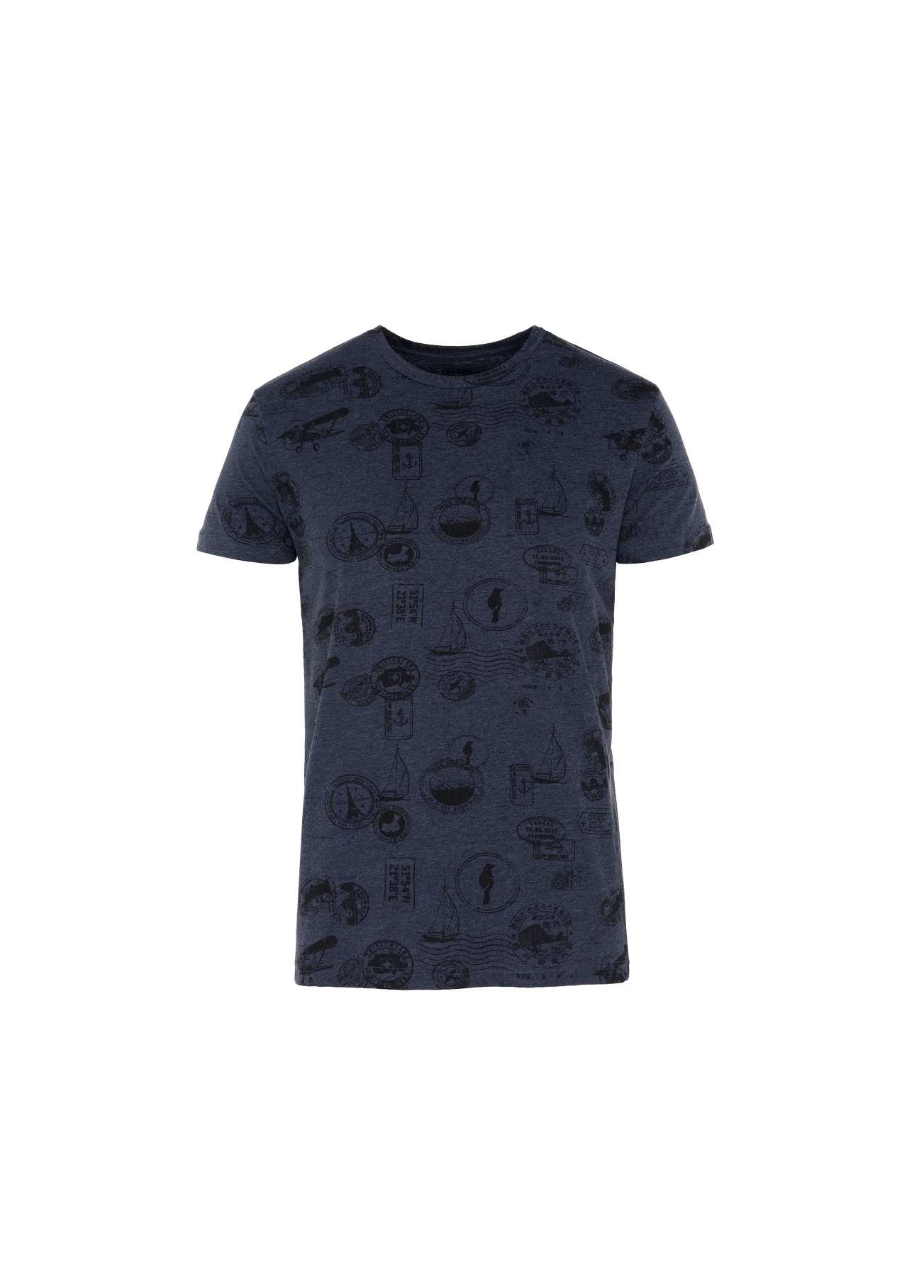 T-shirt męski TSHMT-0013-69(W19)-01