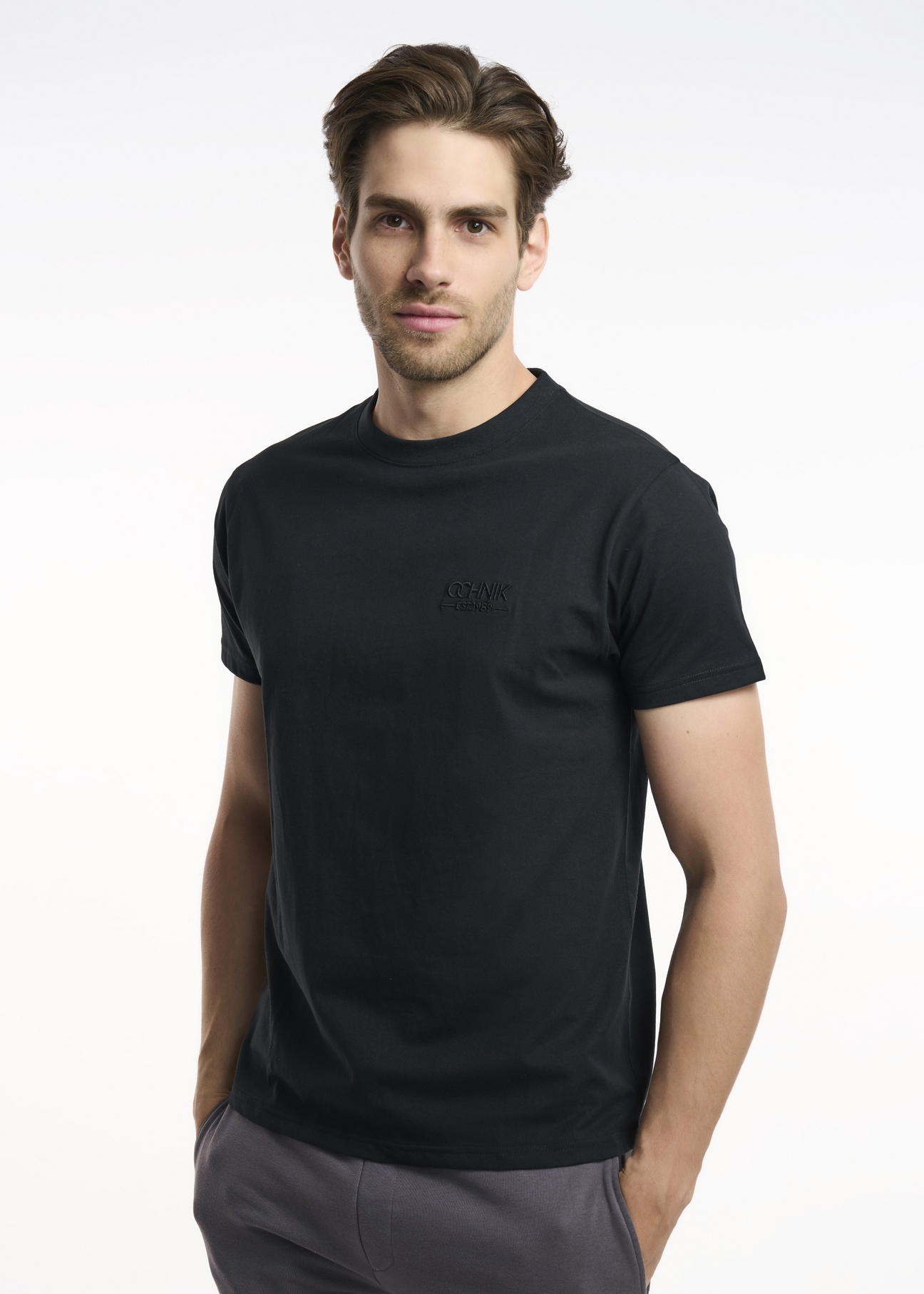 T-shirt męski TSHMT-0083-99(Z22)-01