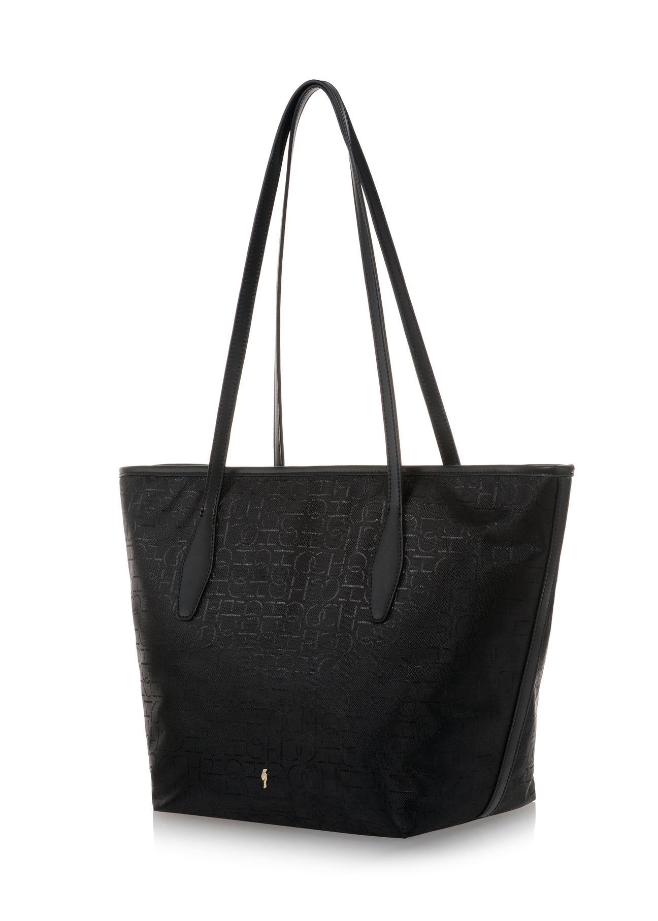 Torebka damska shopper z monogramem TOREN-0242-99(W23)-02