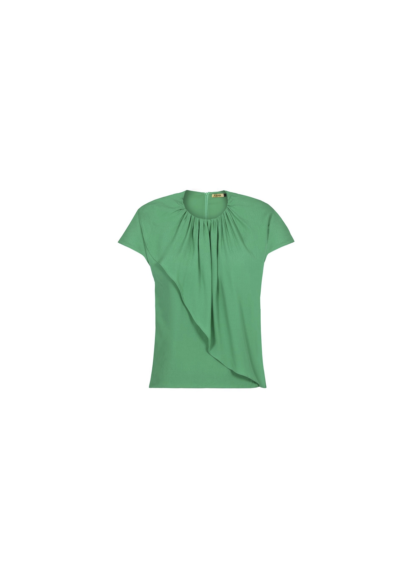 Zielona bluzka damska BLUDT-0047-51(W19)-01