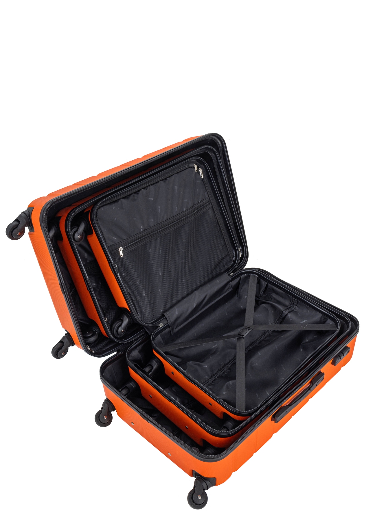 Komplet walizek na kółkach 19''/24''/28'' WALAB-0067-30(W24)-13