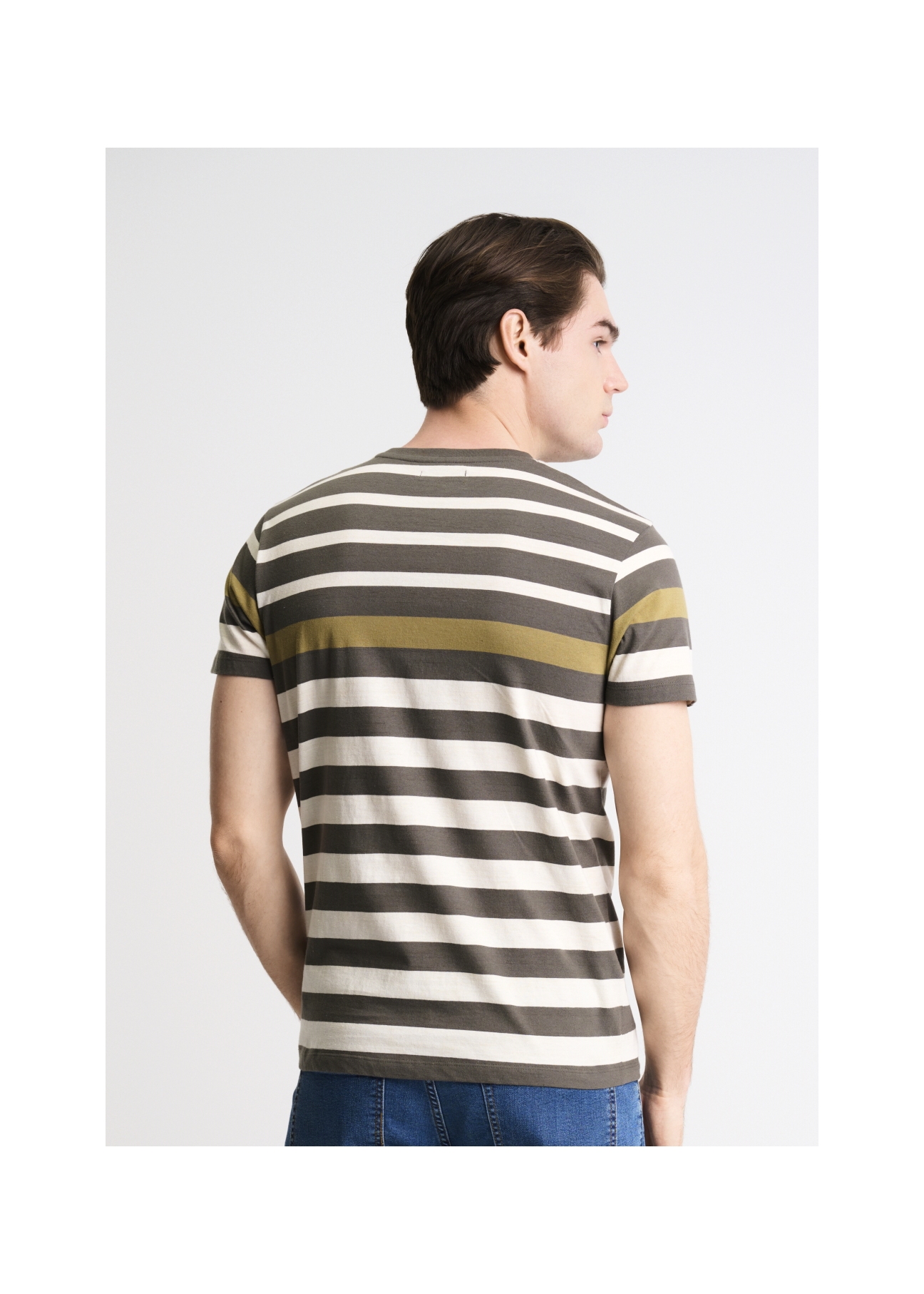 T-shirt męski TSHMT-0070-55(W22)-03