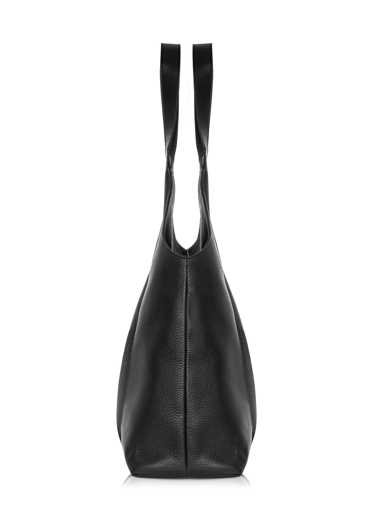 Skórzana torebka shopper damska TORES-0966-99(Z23)-03