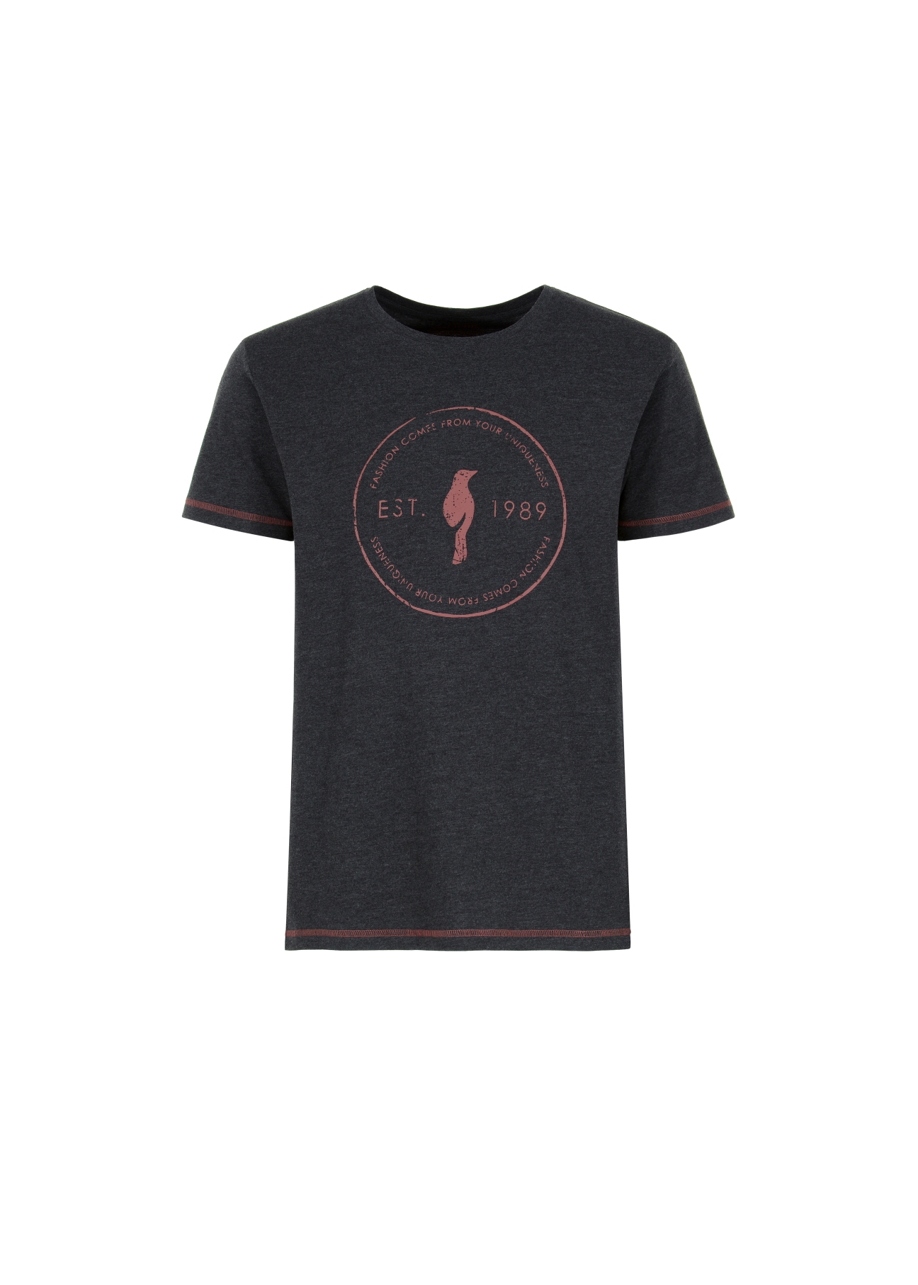 T-shirt męski TSHMT-0068-91(W22)-03