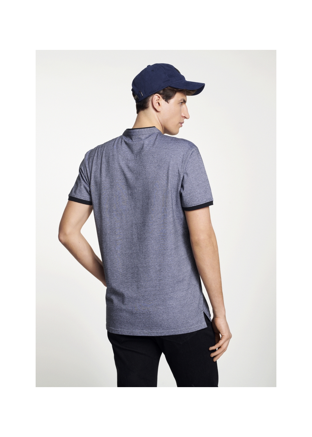 Koszulka polo POLMT-0043-91(W21)-04