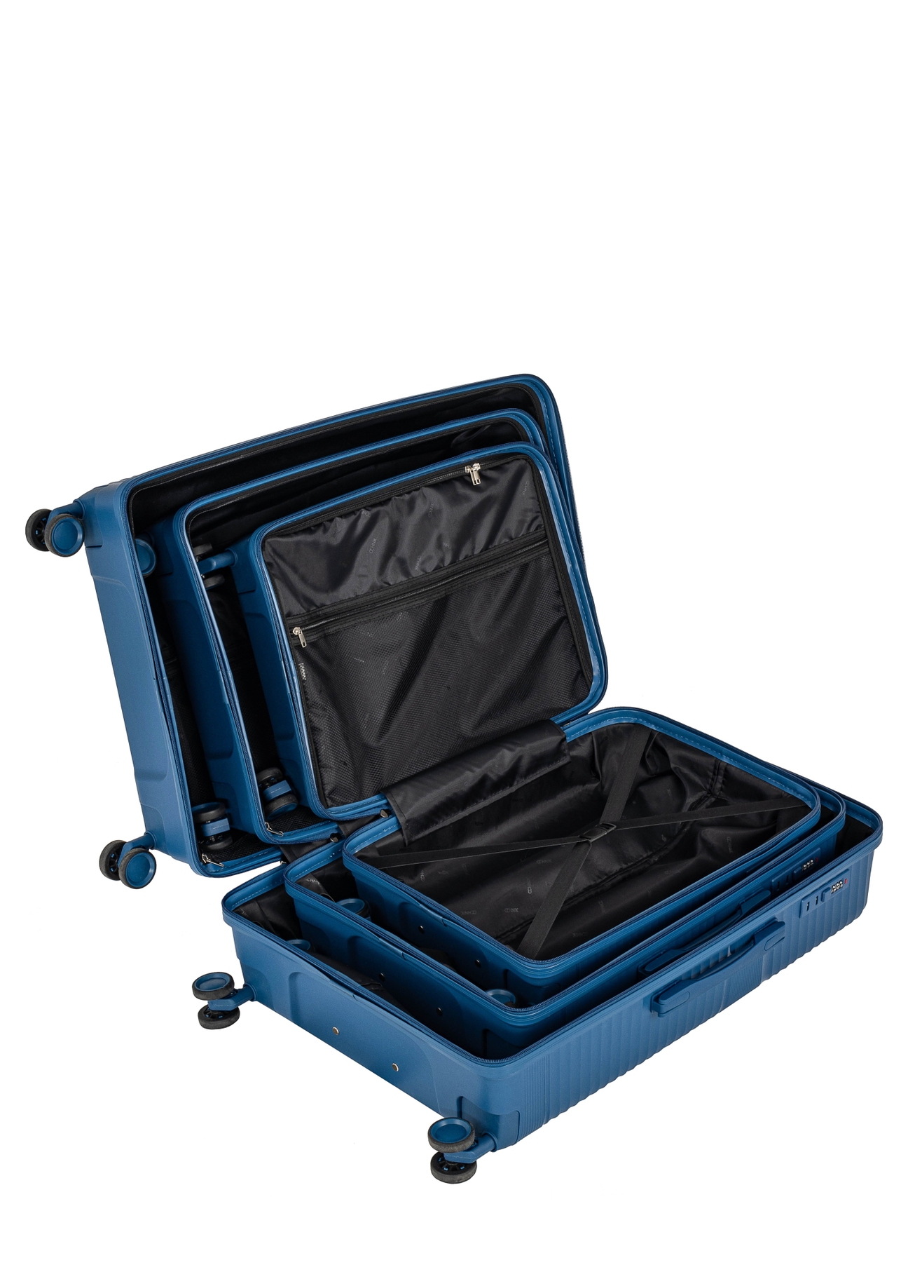 Komplet walizek na kółkach 19"/24"/28" WALPP-0021-61(W24)-11