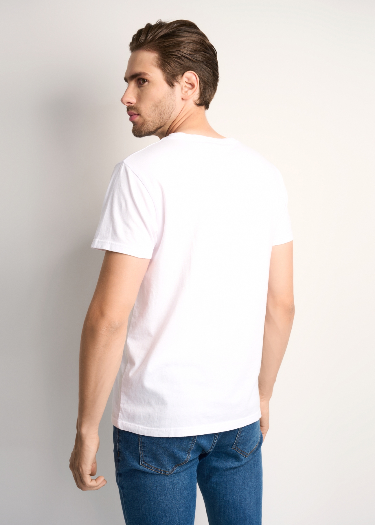 T-shirt męski TSHMT-0080-12(Z22)-03