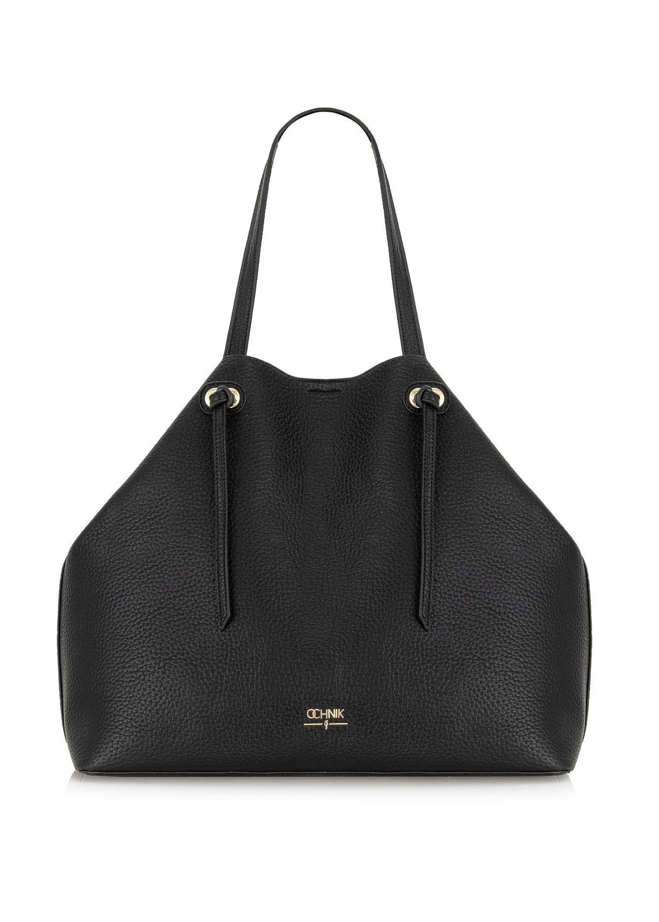 Duża czarna torebka shopper TOREC-0995A-99(Z25)