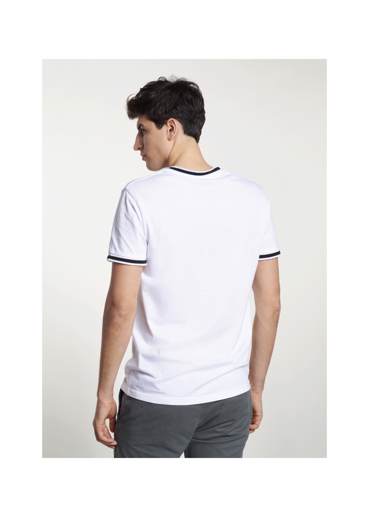 T-shirt męski TSHMT-0025-11(W21)-05