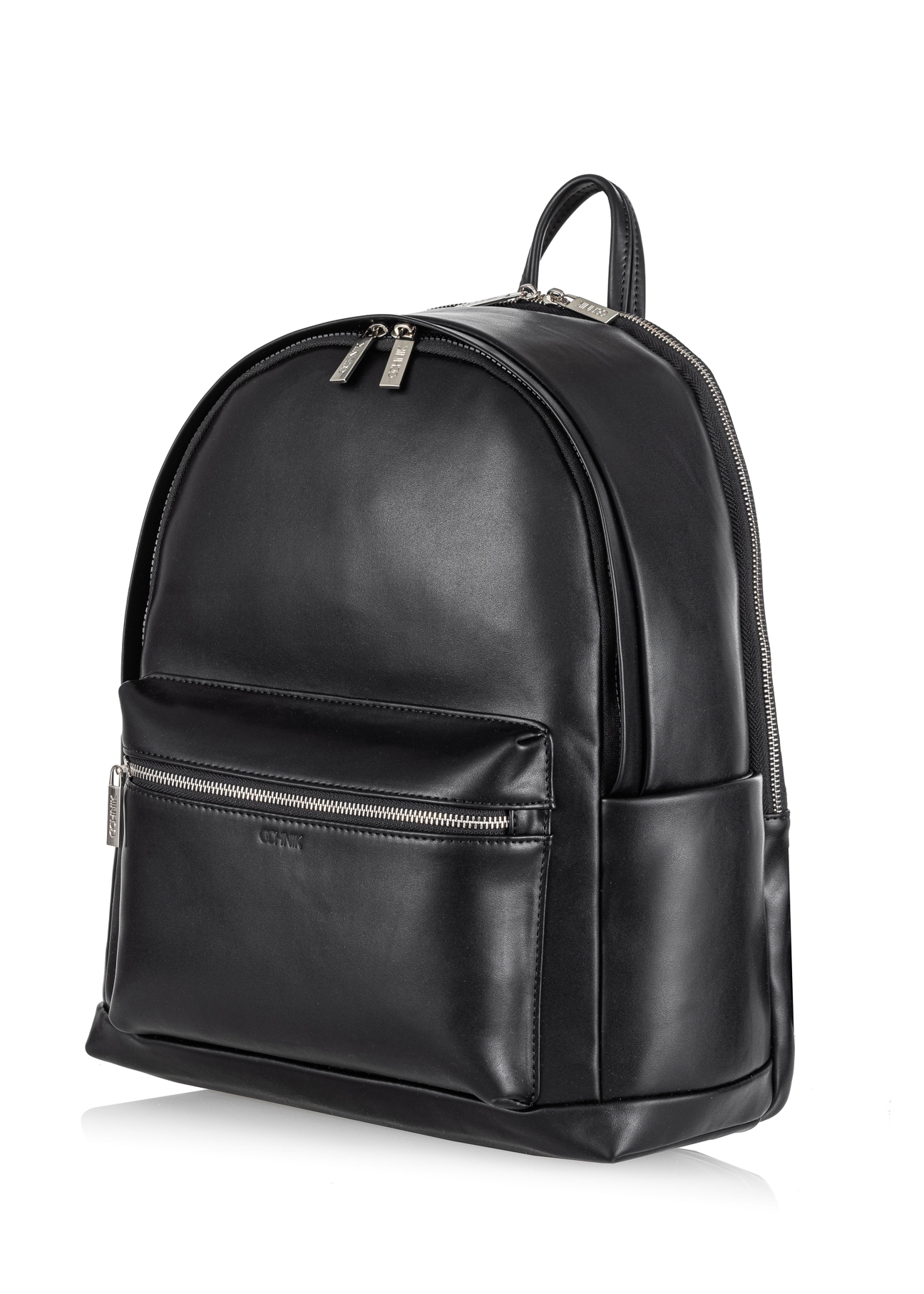 Elegancki czarny plecak męski PLCMN-0012-99(W23)-02
