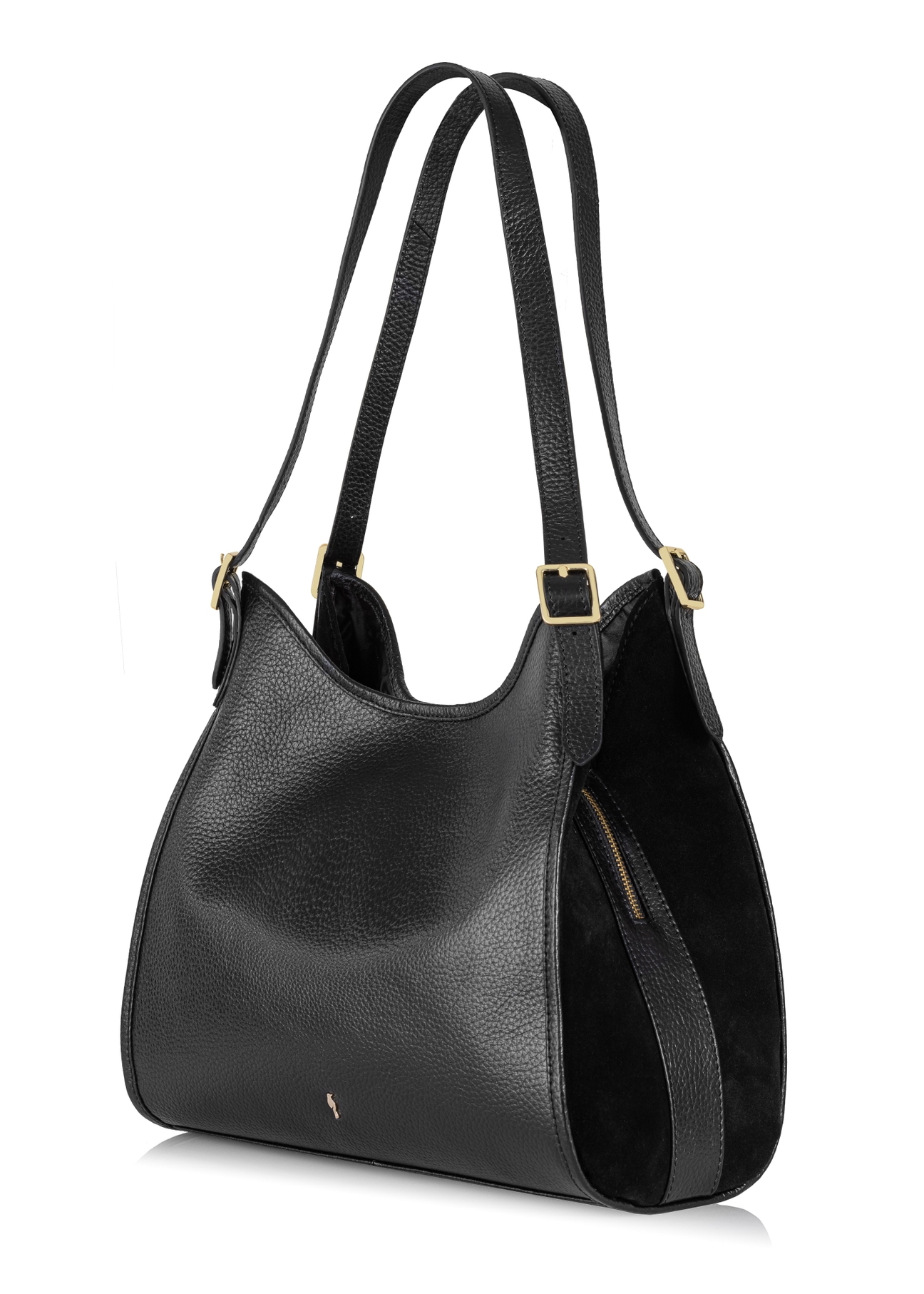 Skórzana torebka damska w stylu hobo TORES-0933-99(Z23)-02