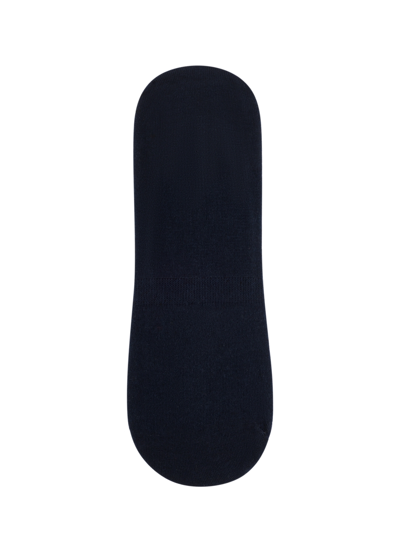 Granatowe stopki męskie SKAMT-0150B-7E(W26), widok produktu z tyłu na białym tle.