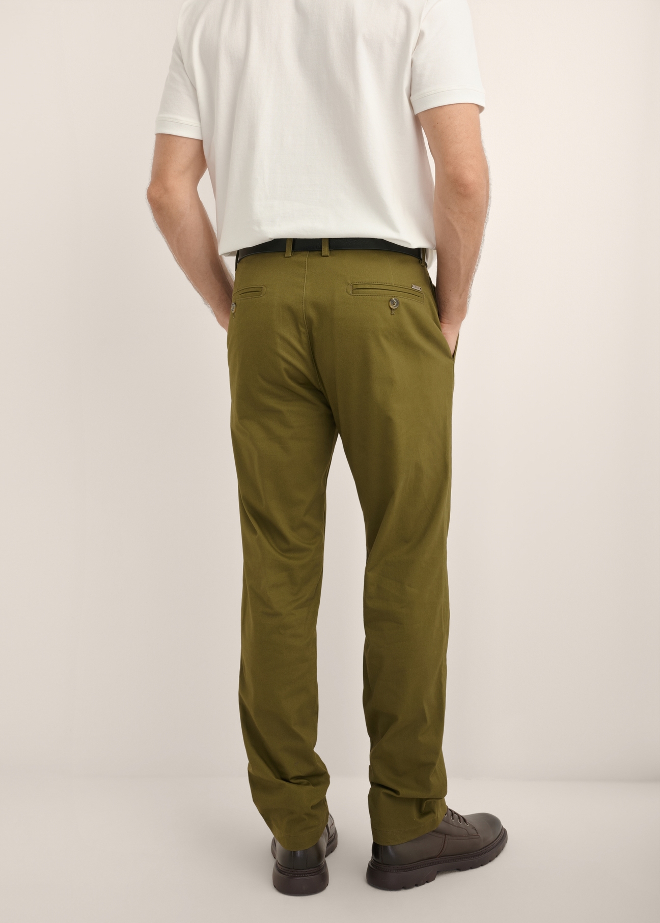Spodnie męskie w kolorze khaki SPOMT-0121-8D(Z26)