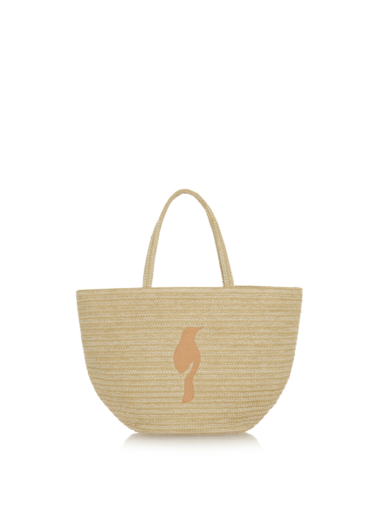 Torebka shopper damska ze słomki TOREC-0637-23(W22)-01