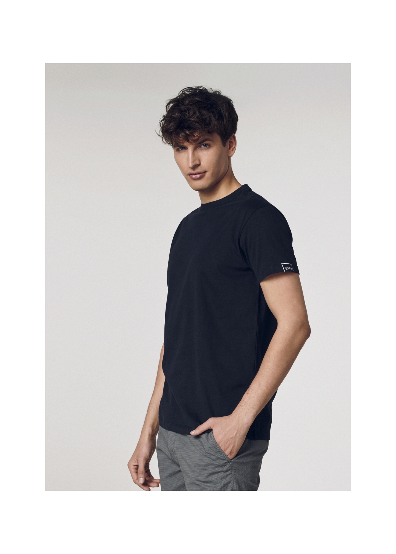 T-shirt męski TSHMT-0048-99(W21)-01