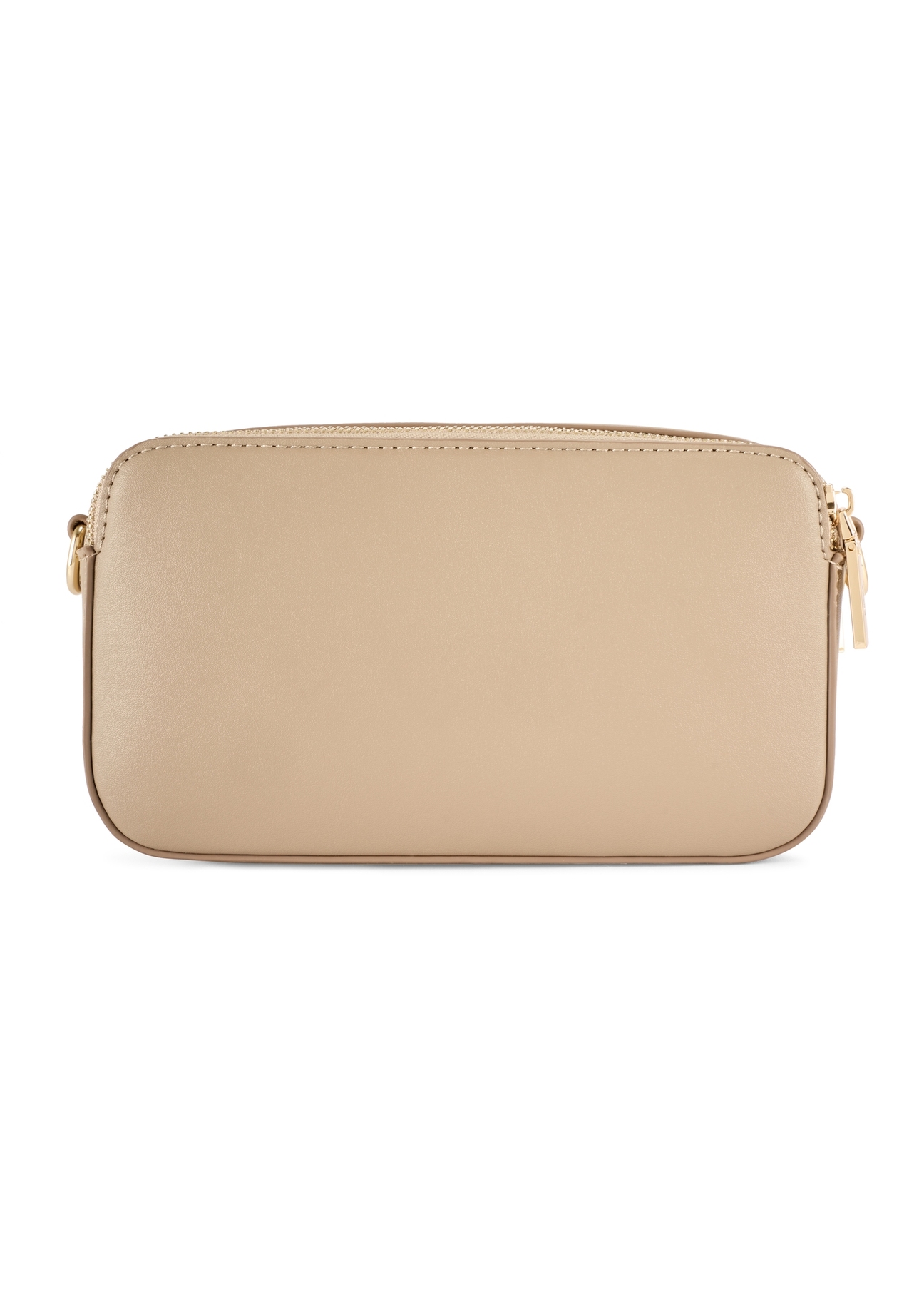 Mała beżowa torebka damska TOREC-1173-1B(W26)