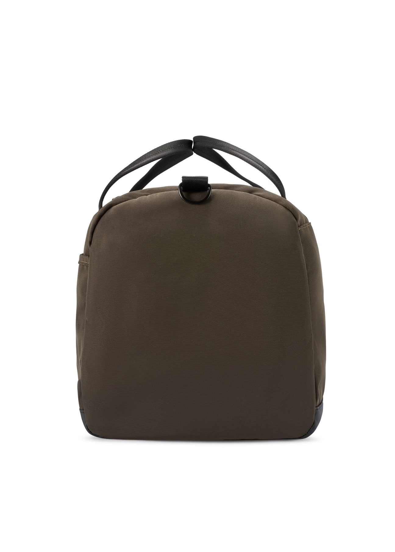 Torba podróżna w kolorze khaki TORMN-0417-8D(W26) - widok produktu z boku, na białym tle.